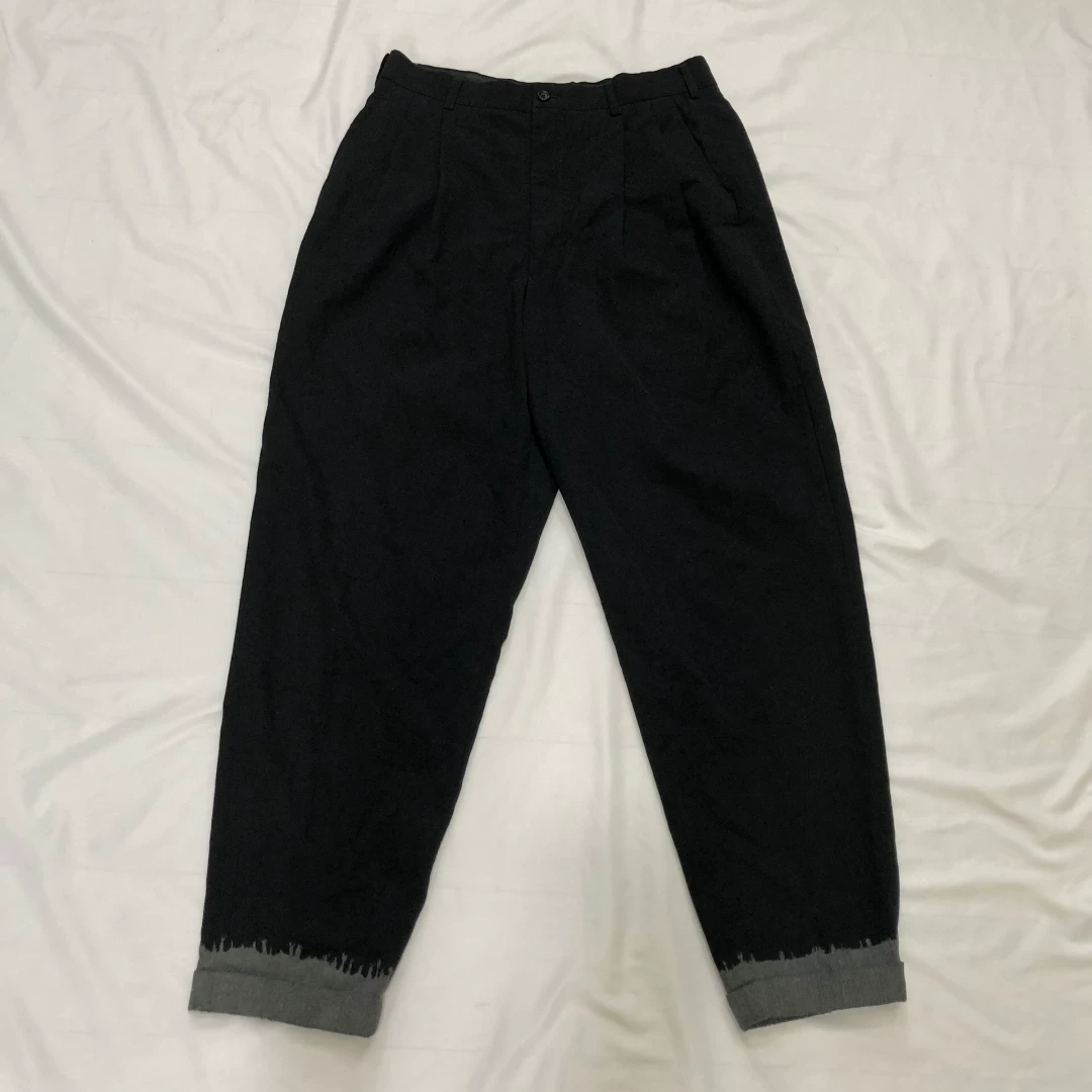 Comme des Garçons 93AW Runway Pants — front