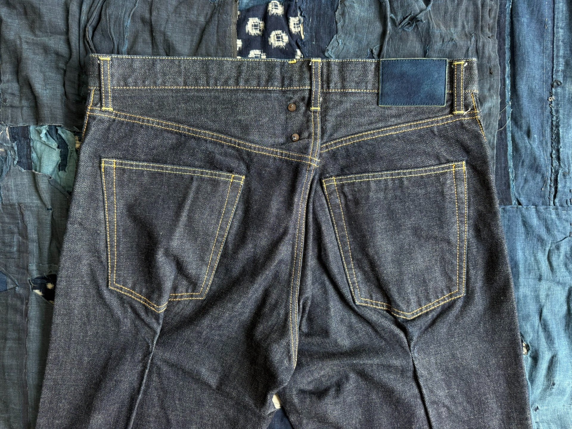 visvim 21AW Spot Journeyman Pants — back