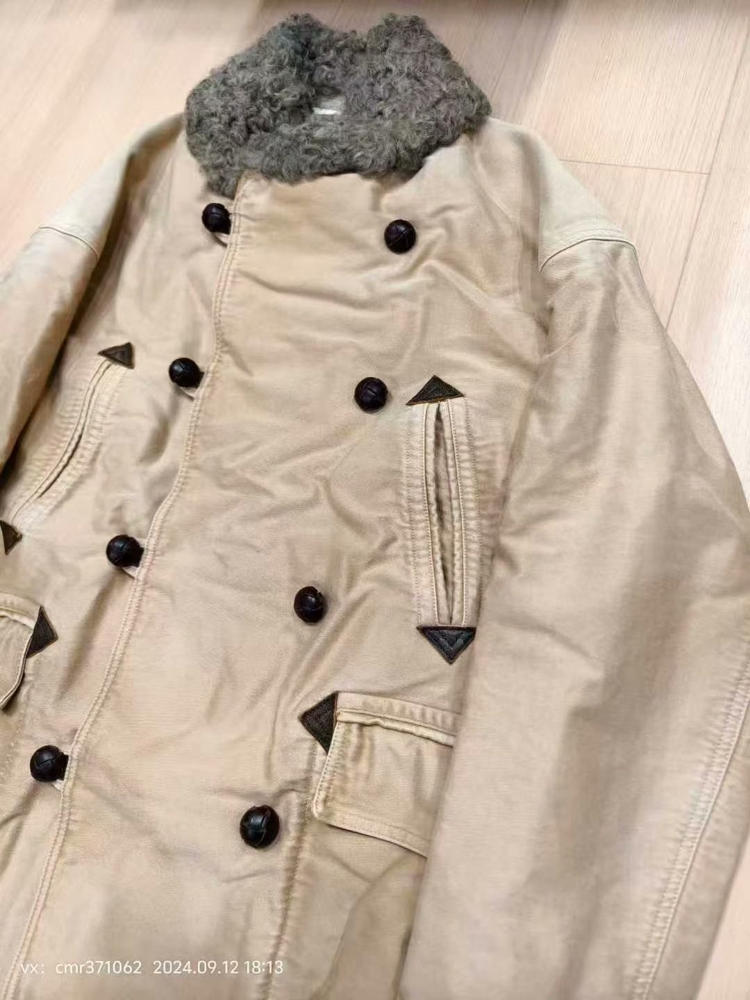 VISVIM 24SS FURLONG COAT — detail