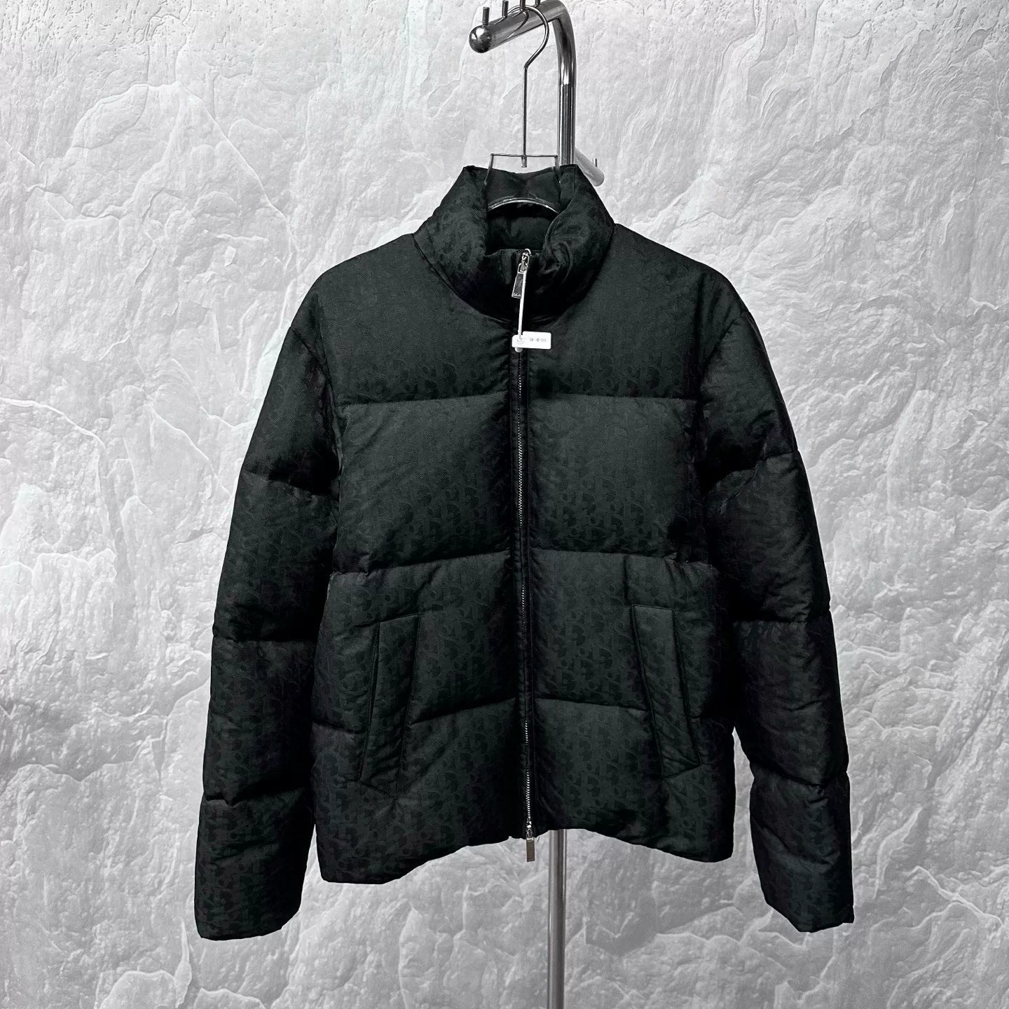Dior Oblique Pattern Down Jacket
