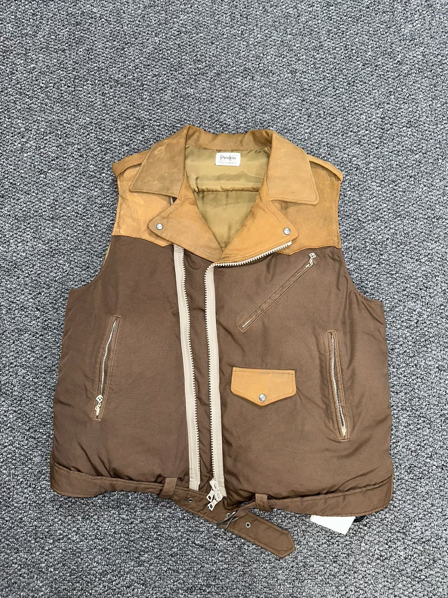 Visvim Strabler Sheepskin Down Vest