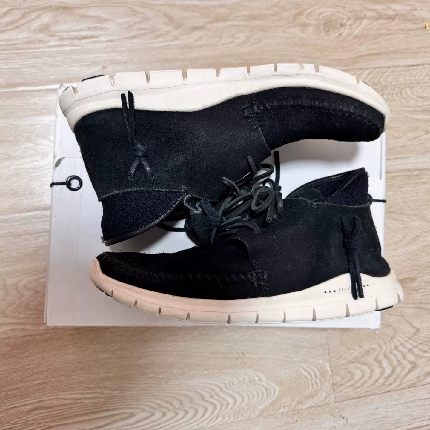 visvim 20SS Moc Folk High-Top Suede Boots