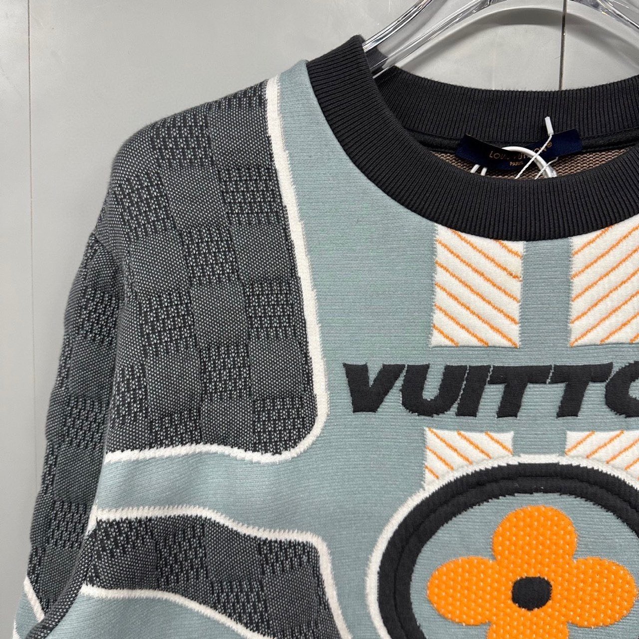Louis Vuitton SS25 Ski Knitted Sweater — detail