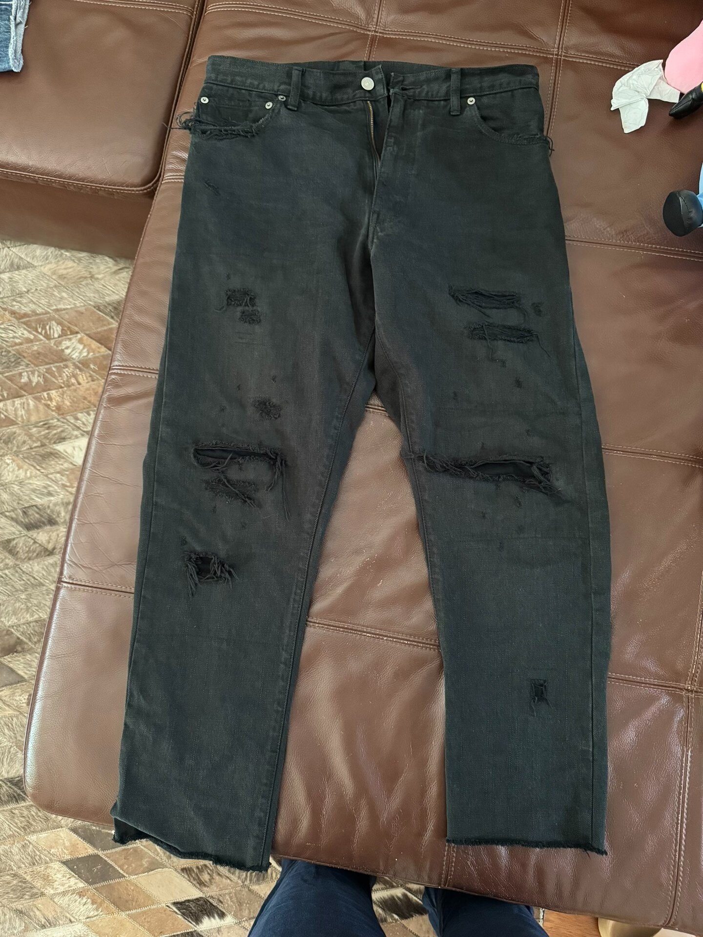 VISVIM SPOT JOURNEYMAN PANTS