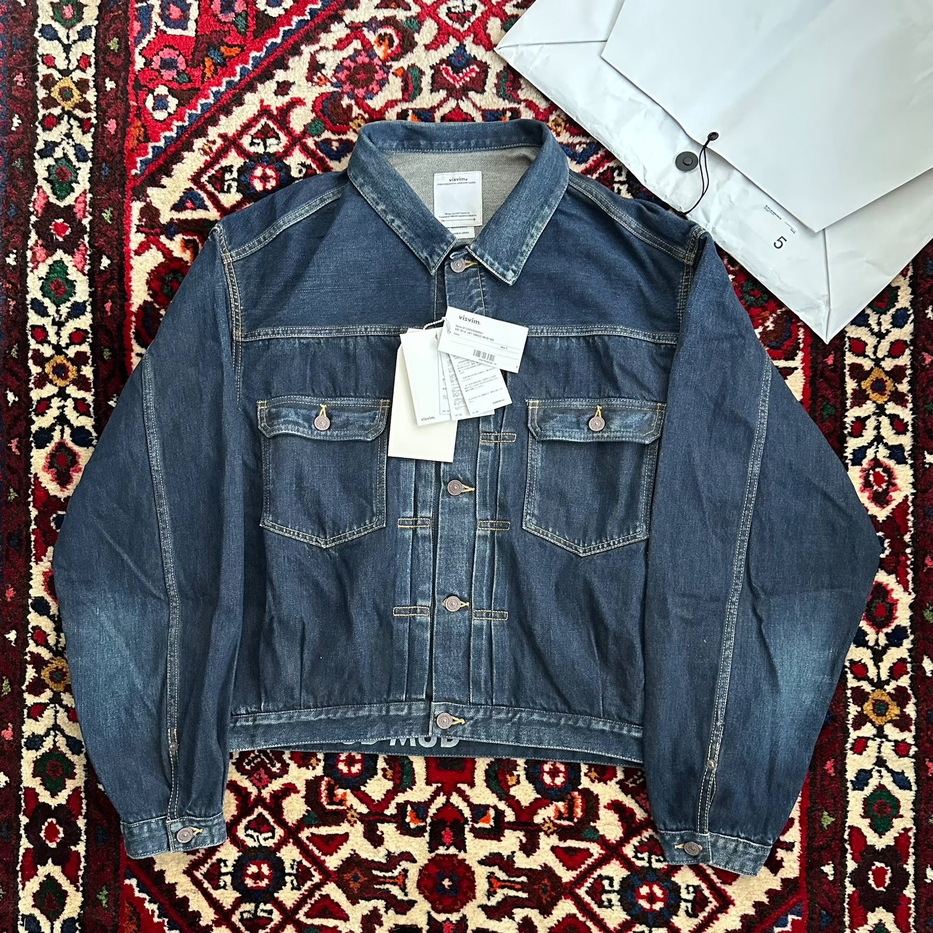 visvim 25AW 101X MUD Denim Jacket