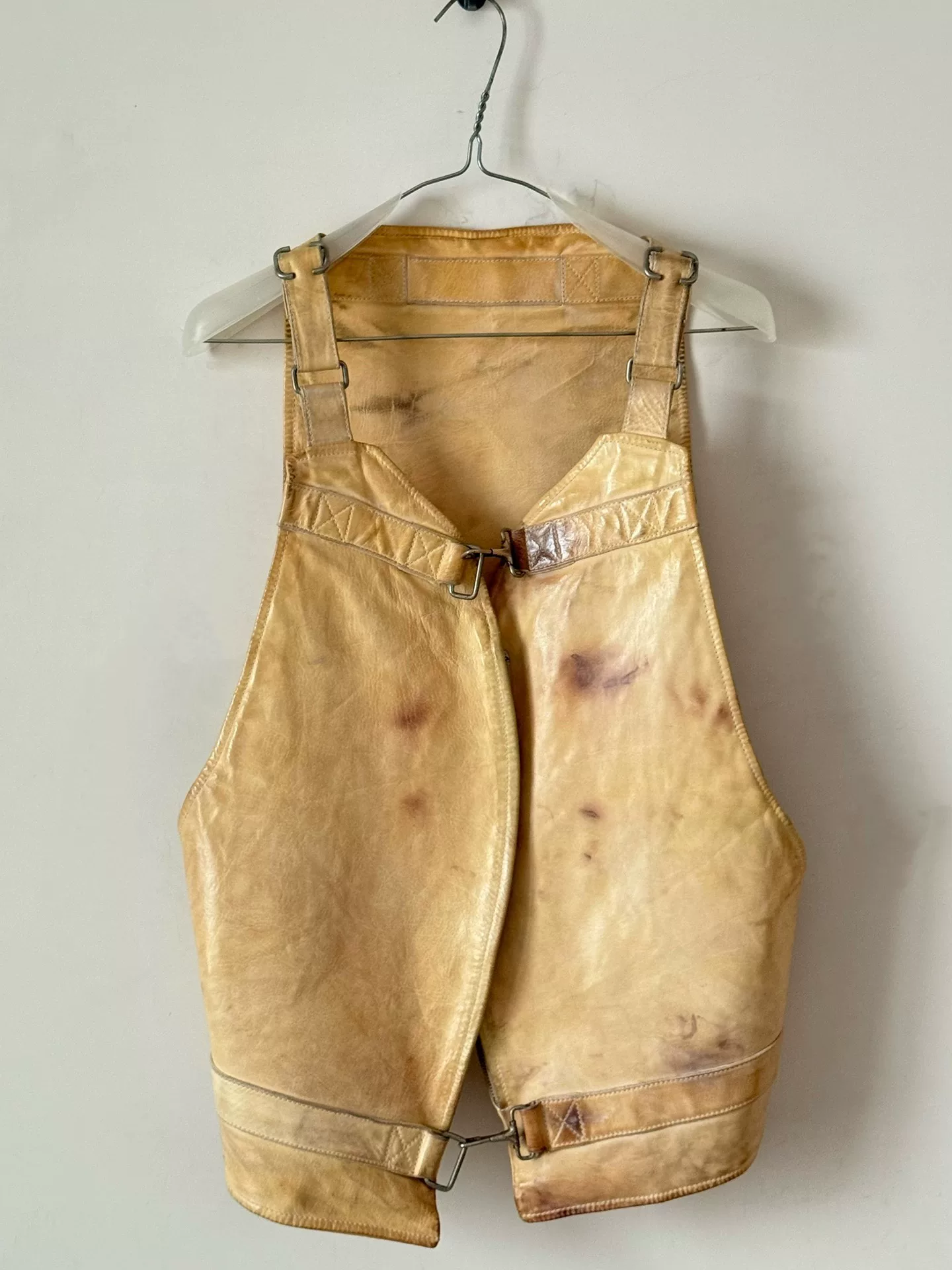 CarolChristianPoell CCP Leather Vest — front