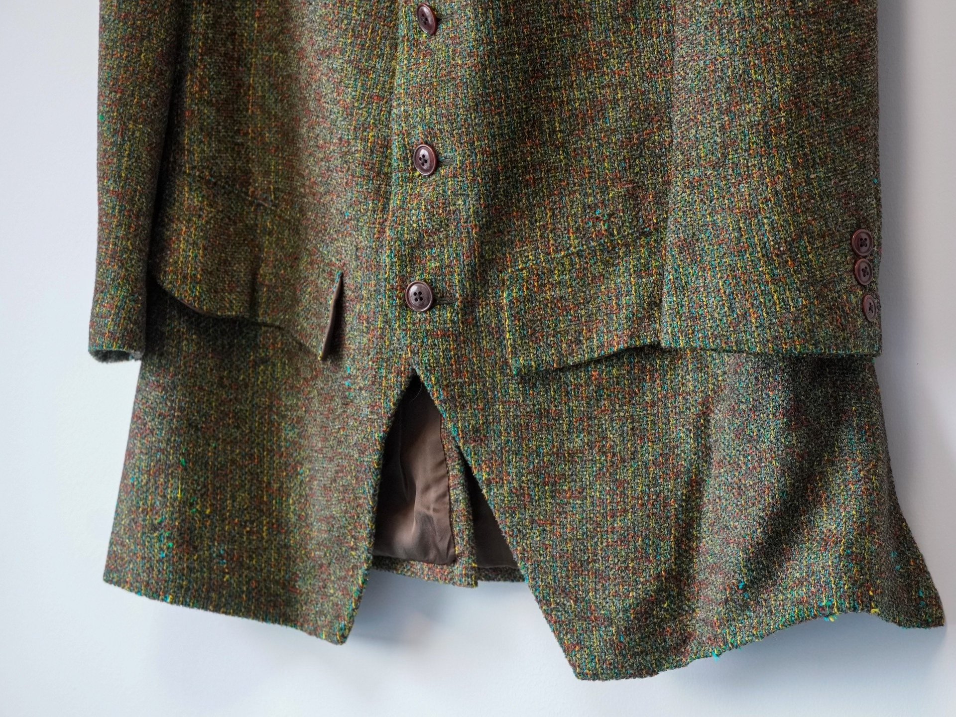 Yohji Yamamoto 1994AW Green Coat J06 — label