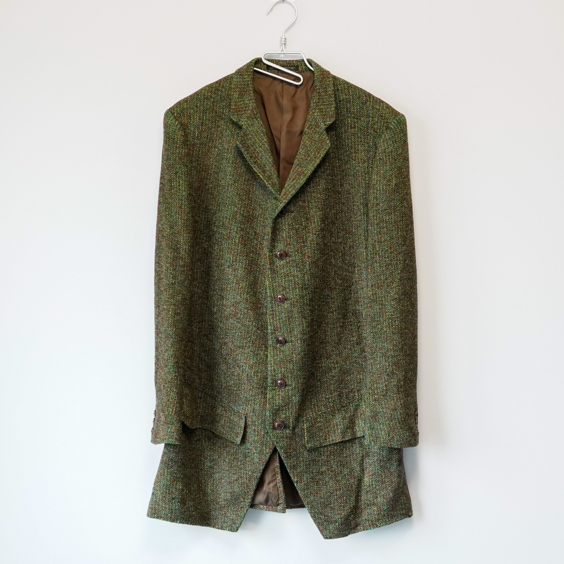 Yohji Yamamoto 1994AW Green Coat J06 — front