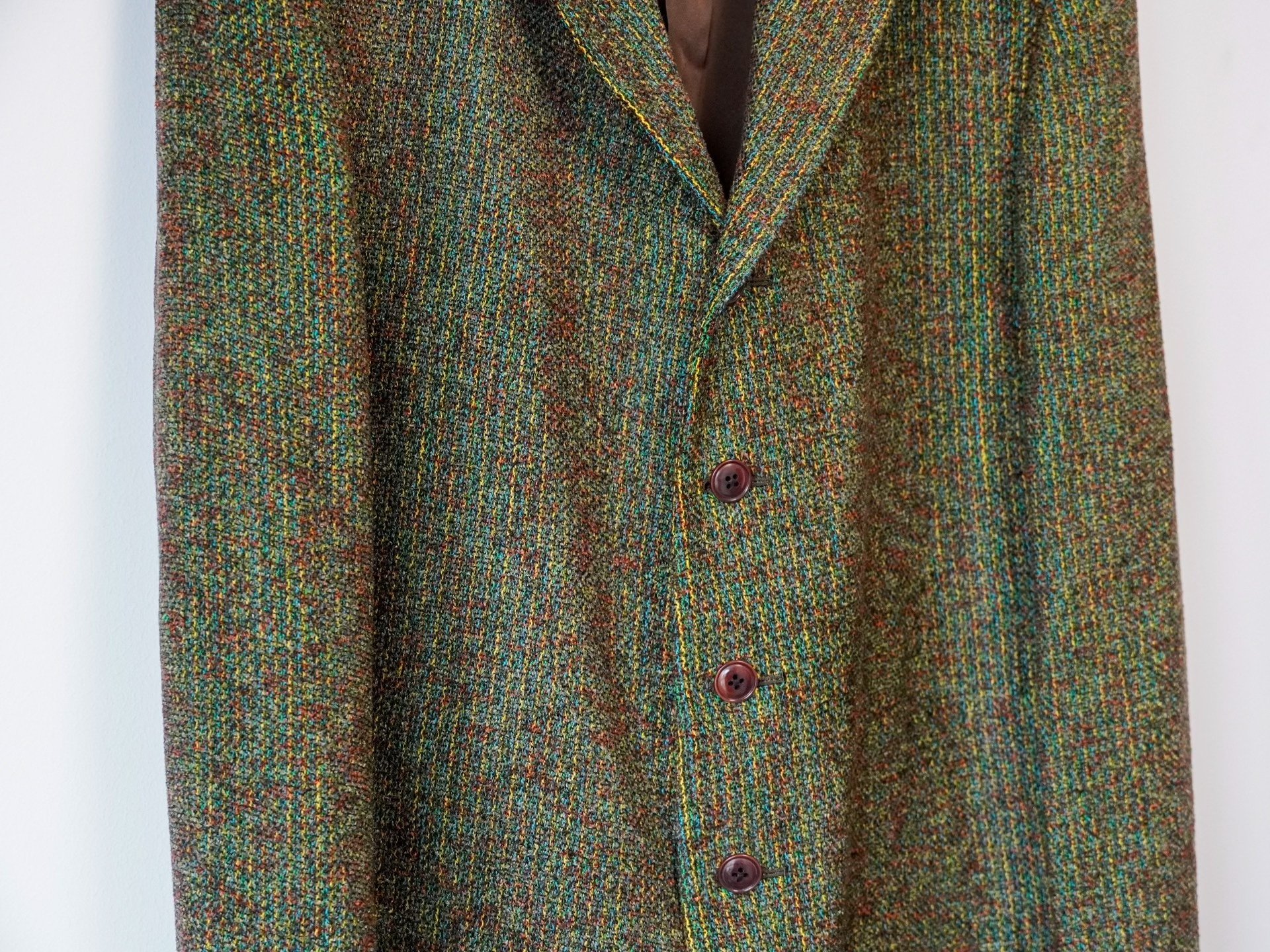 Yohji Yamamoto 1994AW Green Coat J06 — back