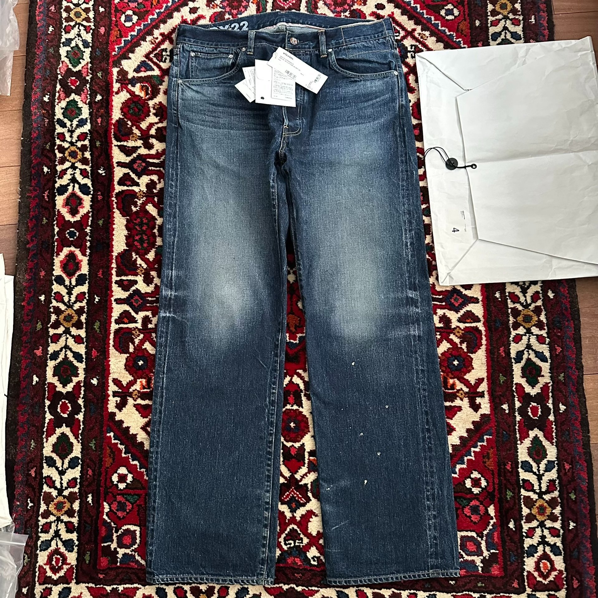 Visvim 23AW 00 Dry22 Washed Jeans
