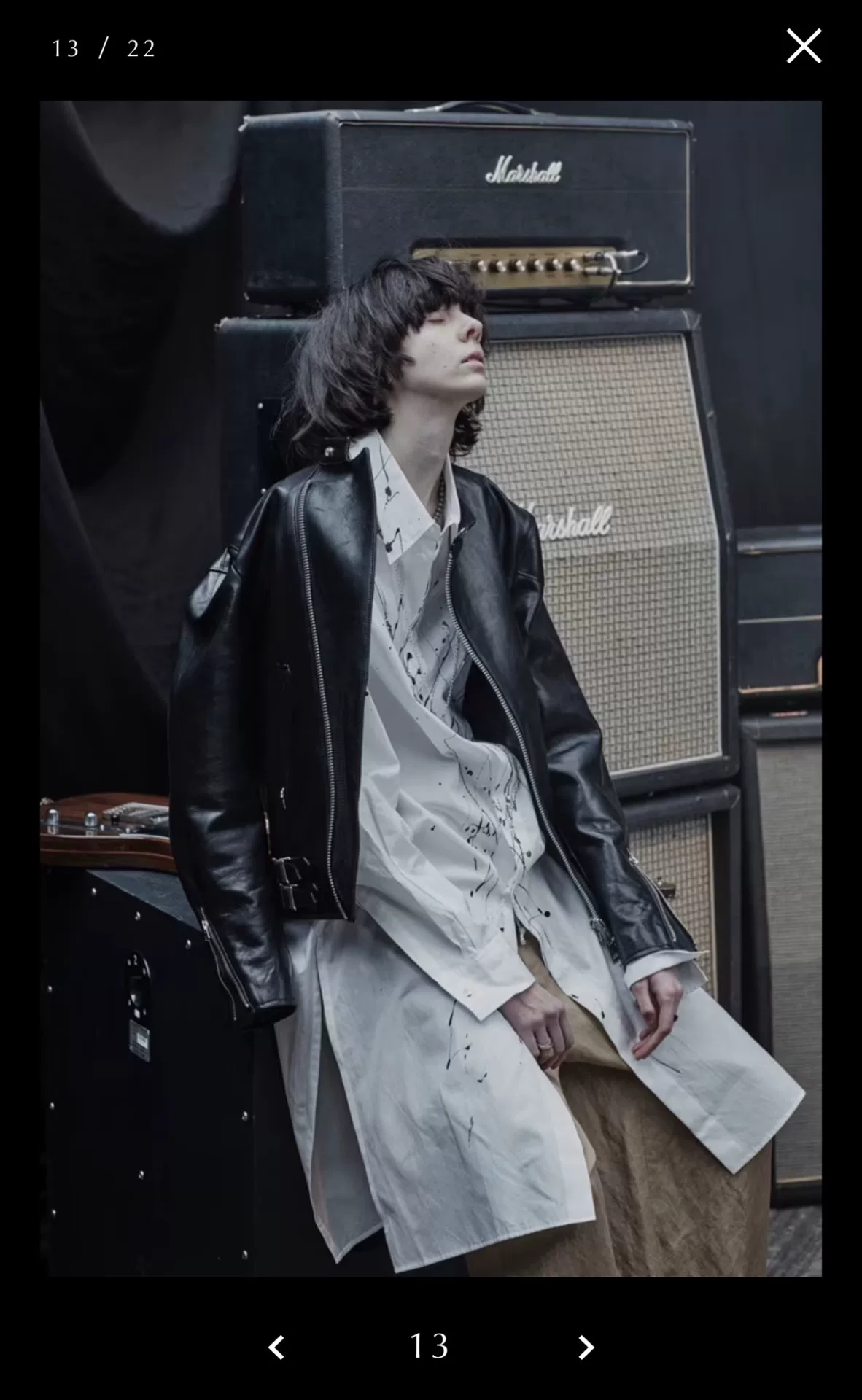 Yohji Yamamoto 21ss S'YTE Leather Jacket — detail