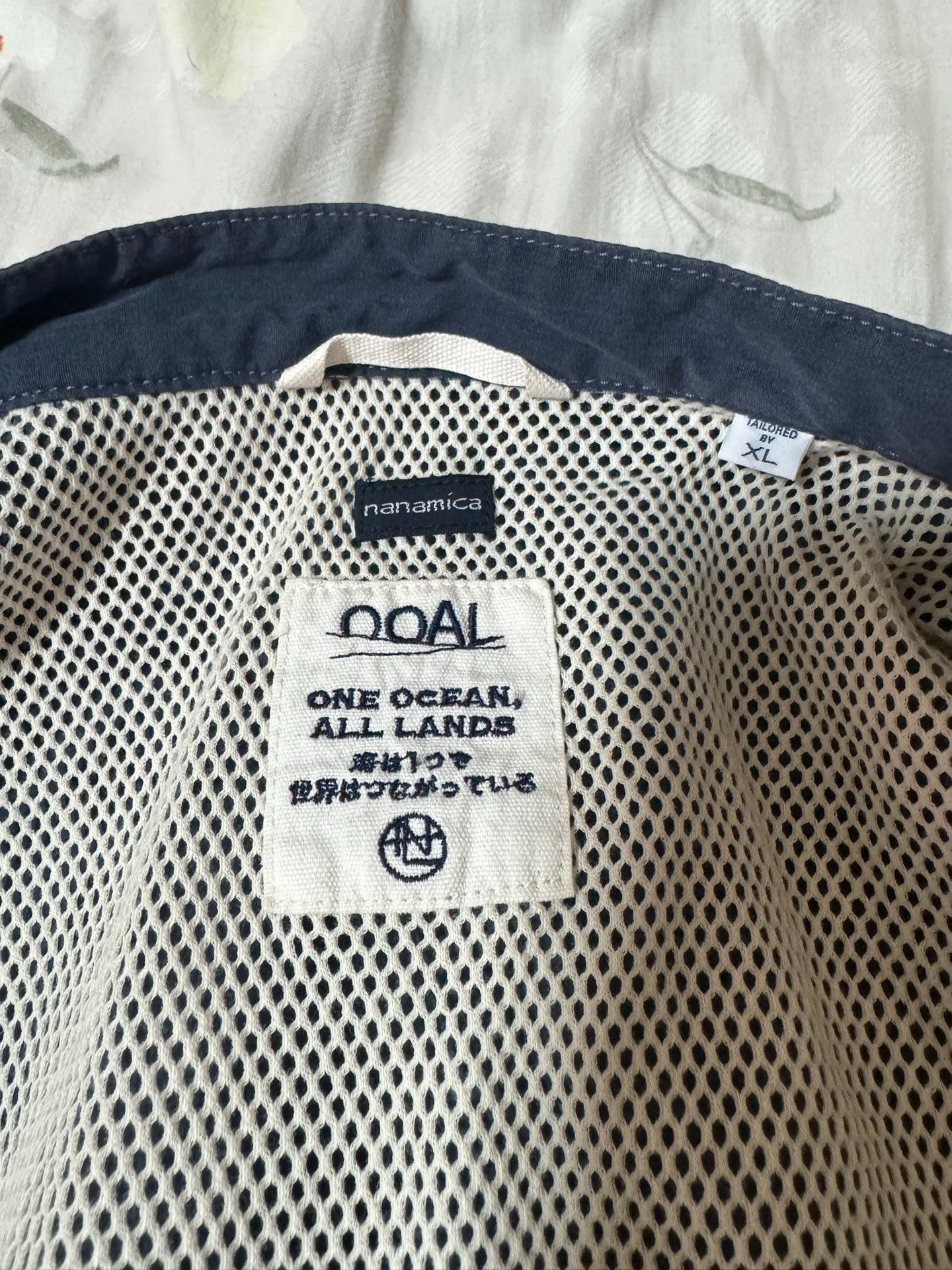 nanamica 23ss Band Collar Jacket — detail