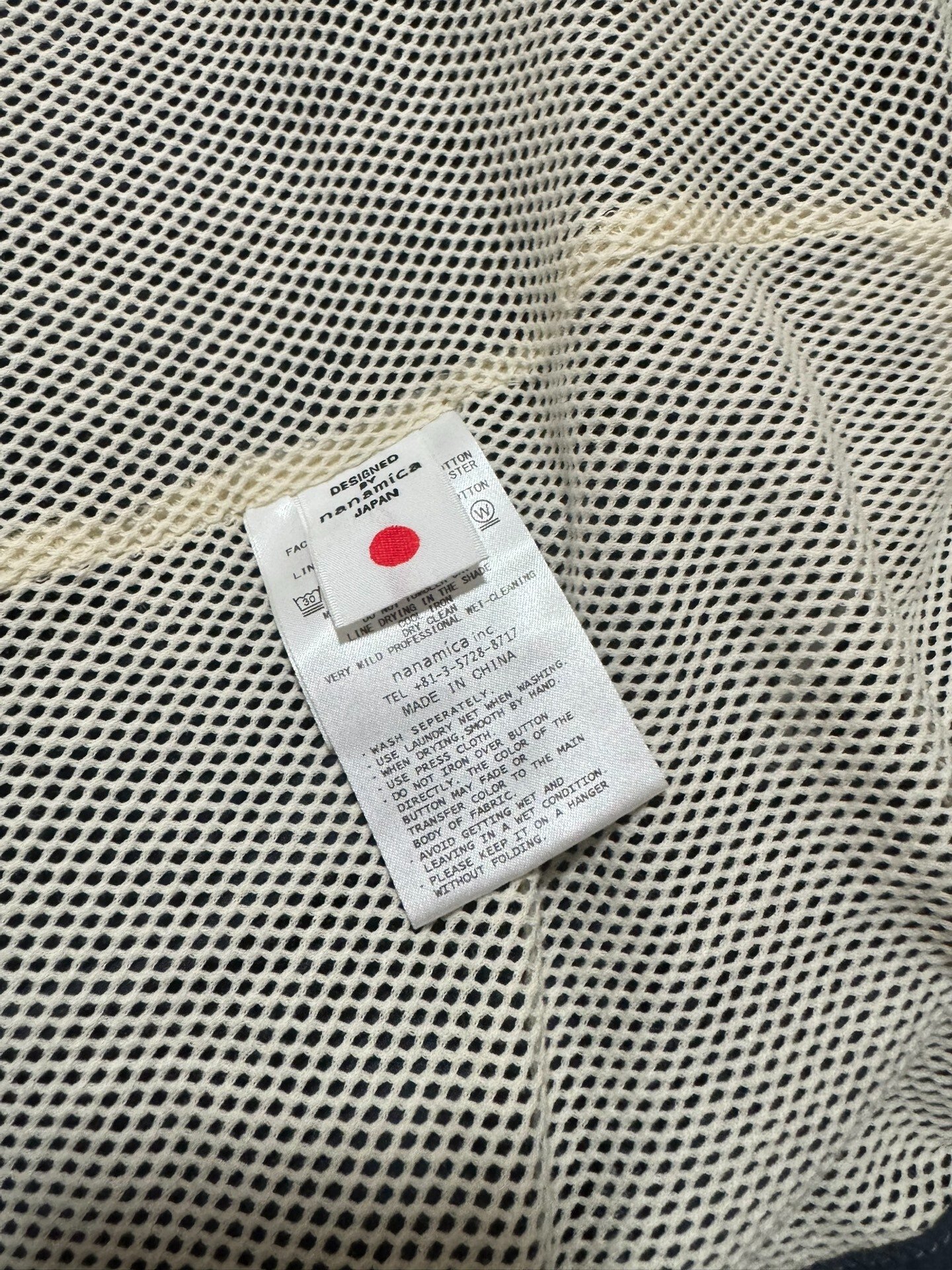 nanamica 23ss Band Collar Jacket — back