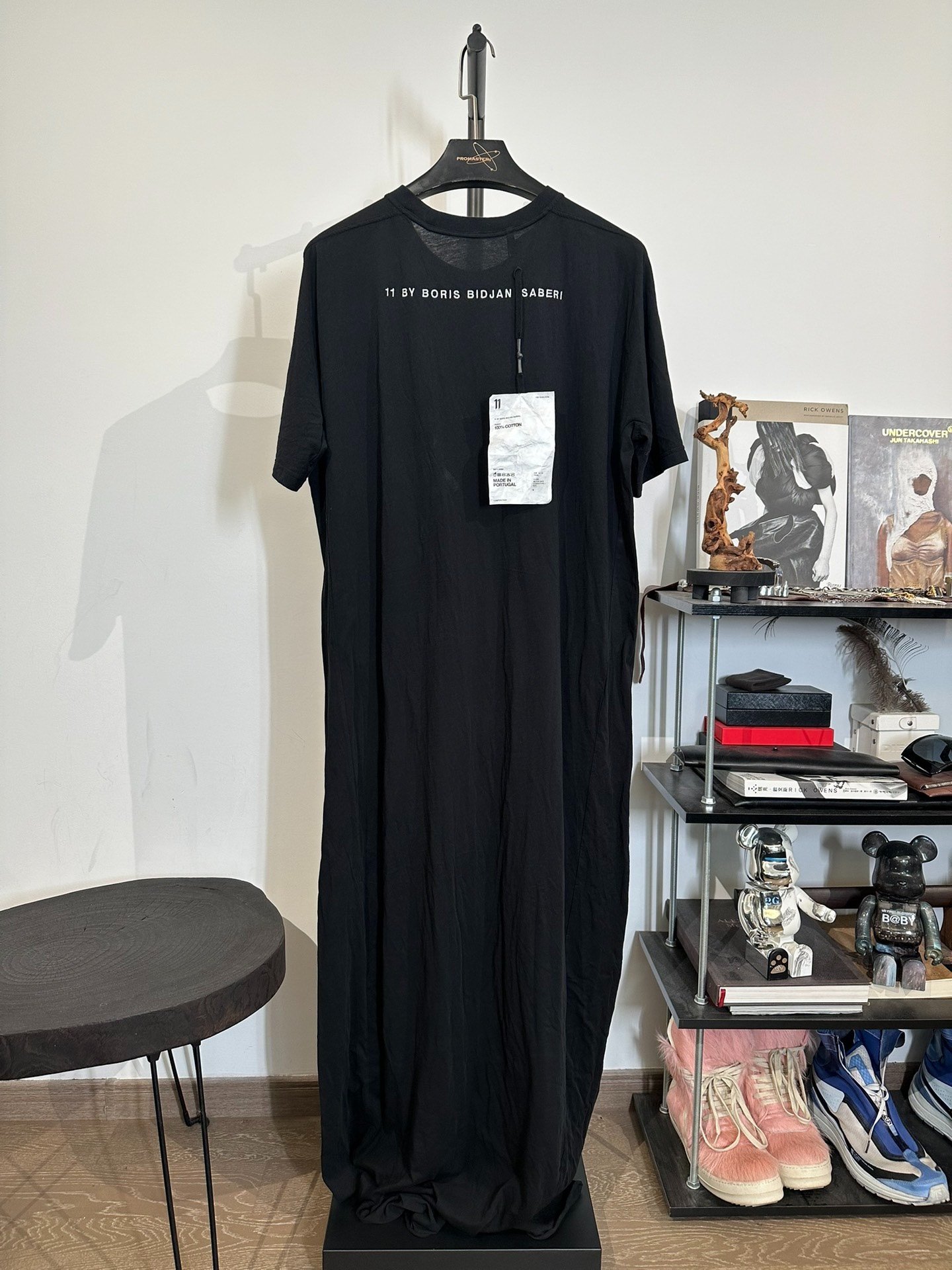 Boris Bidjan Saberi 11by bbs Long-Line T-shirt — front