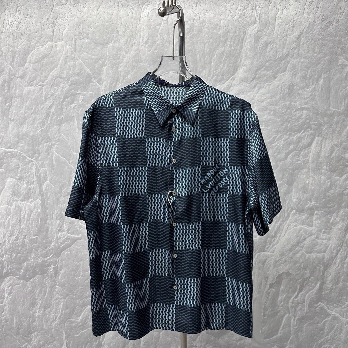 Louis Vuitton Checkerboard Short Sleeve Shirt