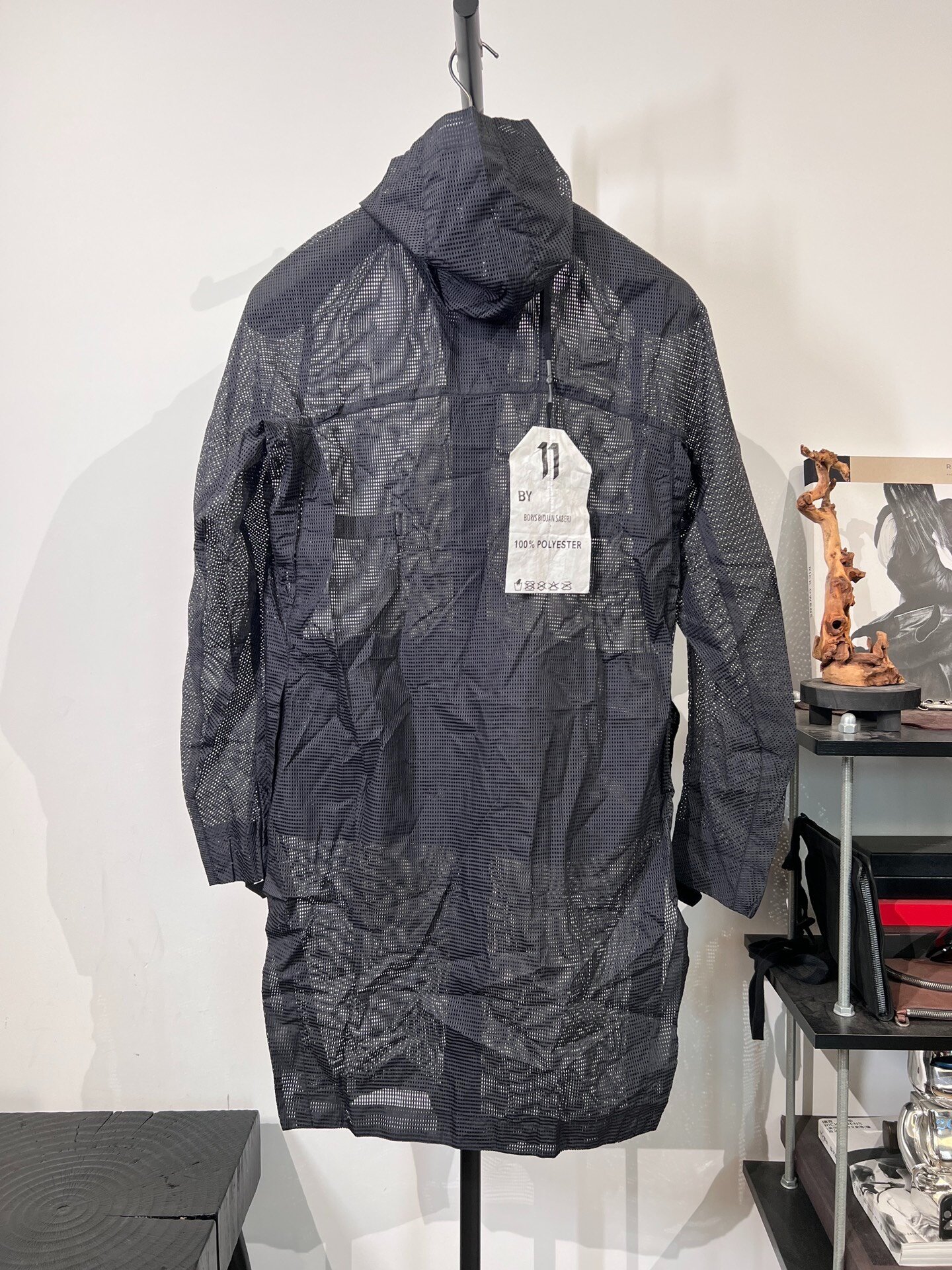 Boris Bidjan Saberi 11by bbs S3 Mesh Coat — front