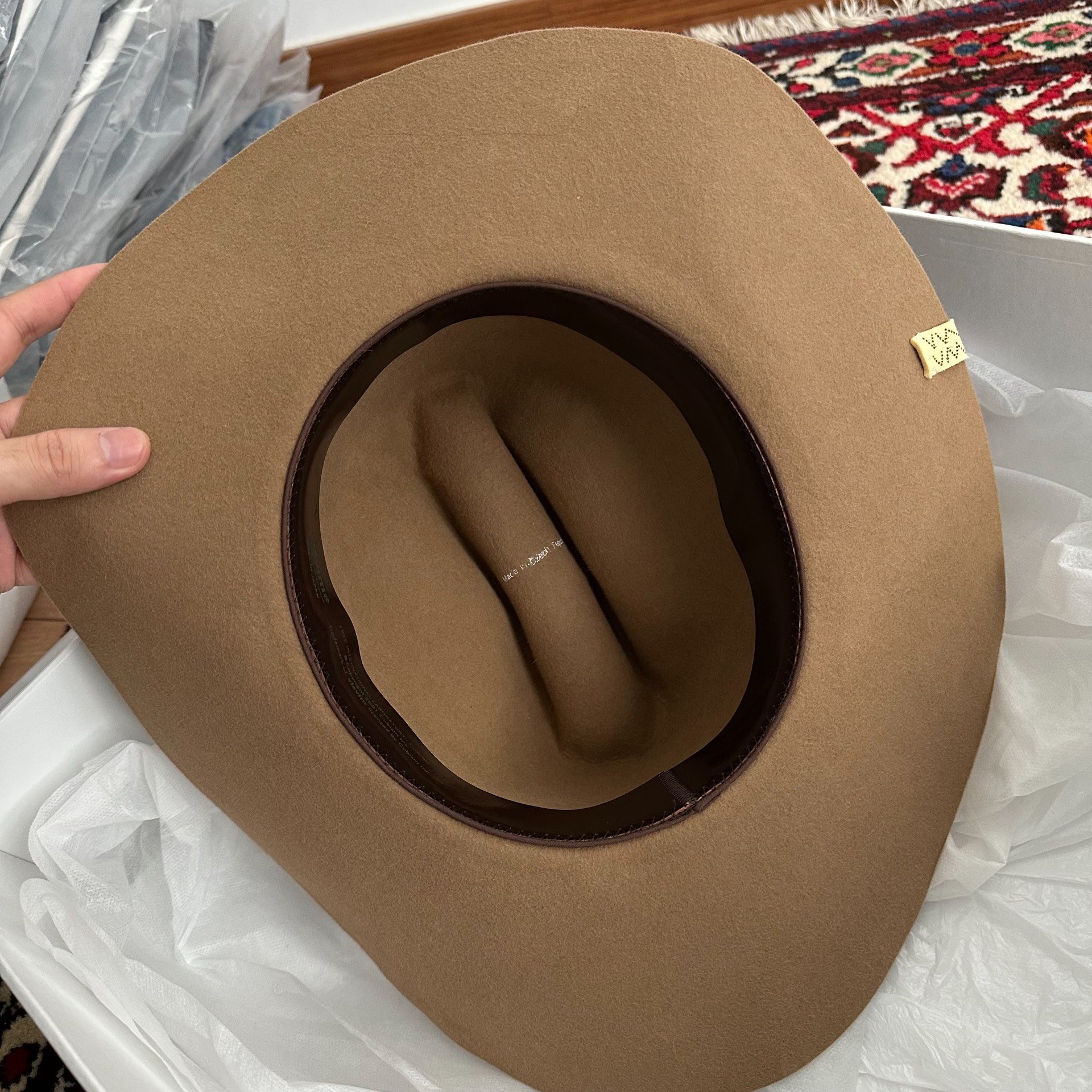 visvim 25ss VIN COWBOY HAT — detail
