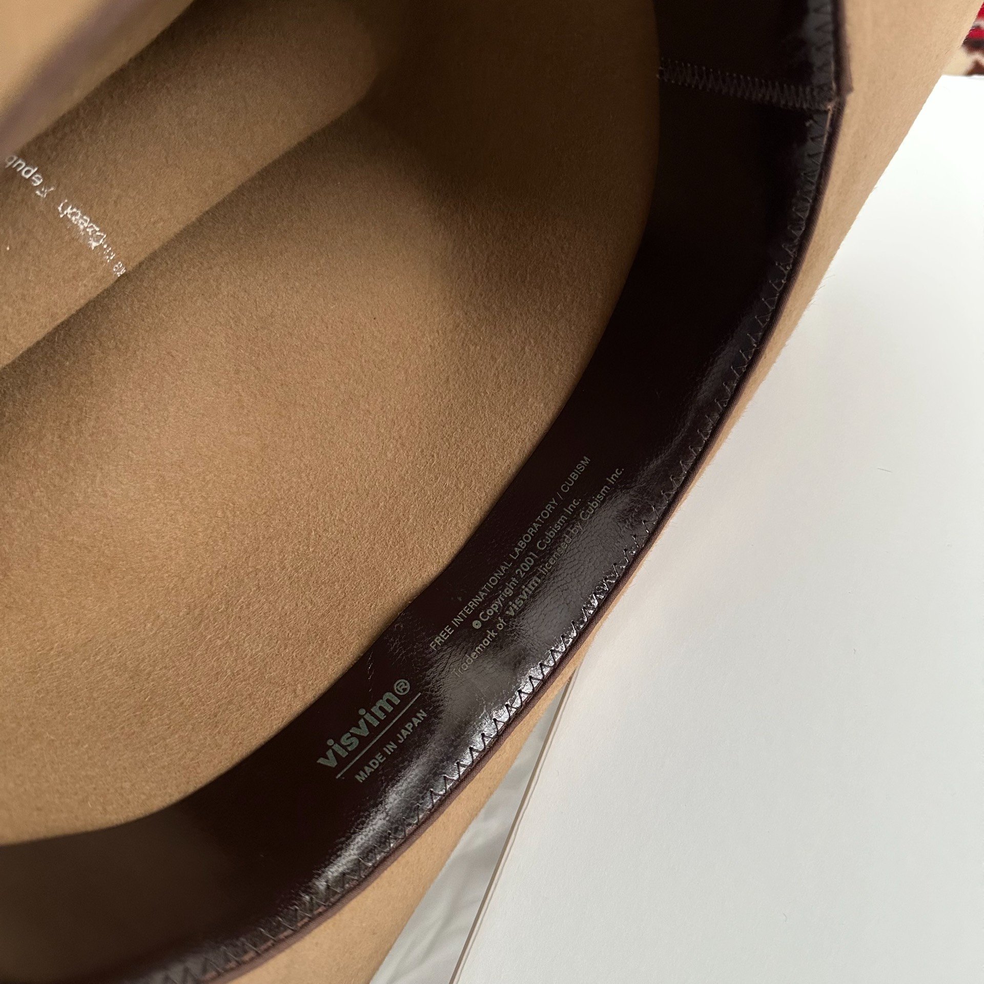 visvim 25ss VIN COWBOY HAT — back