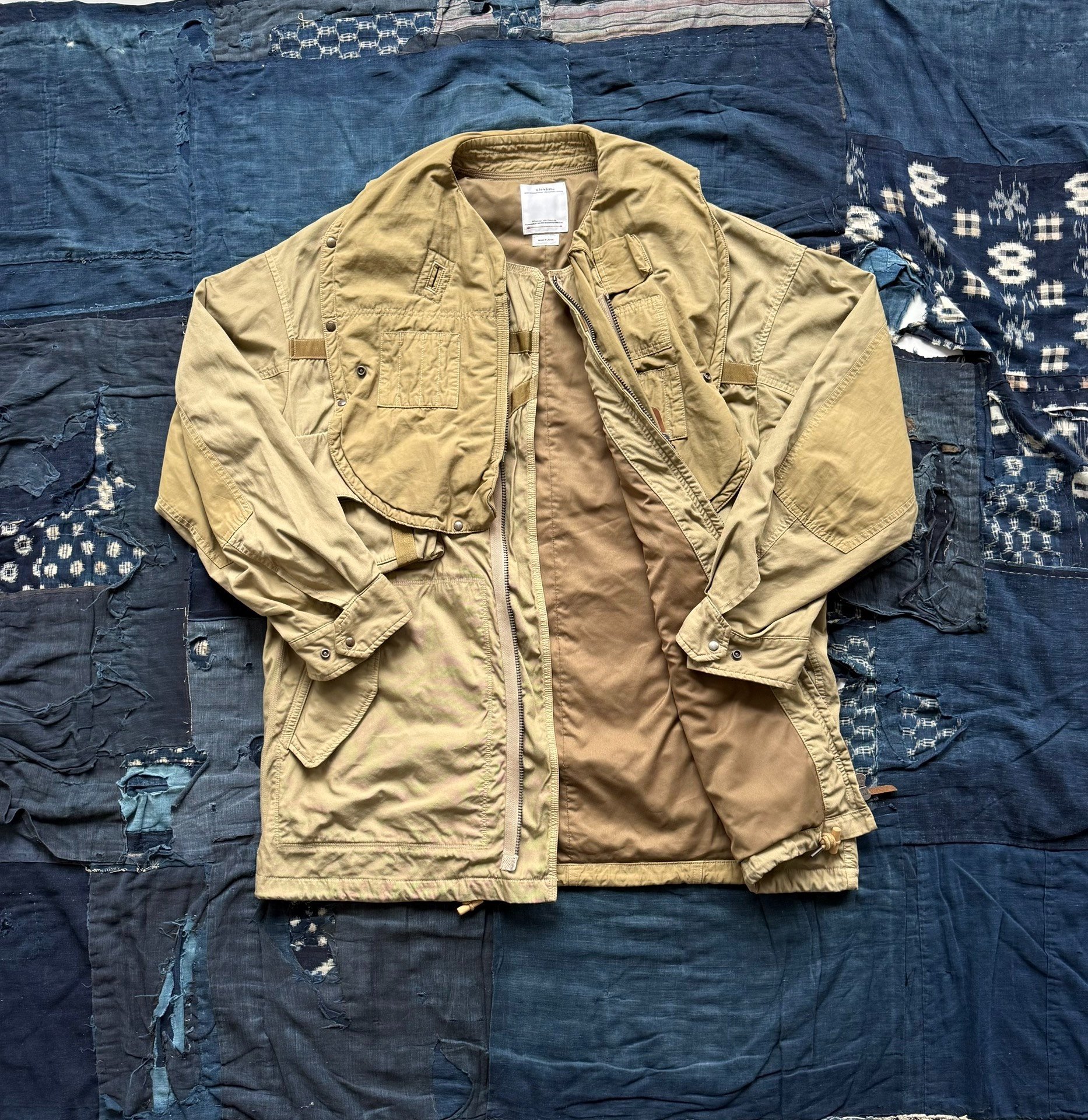 VISVIM 20AW Paratrooper Coat — front
