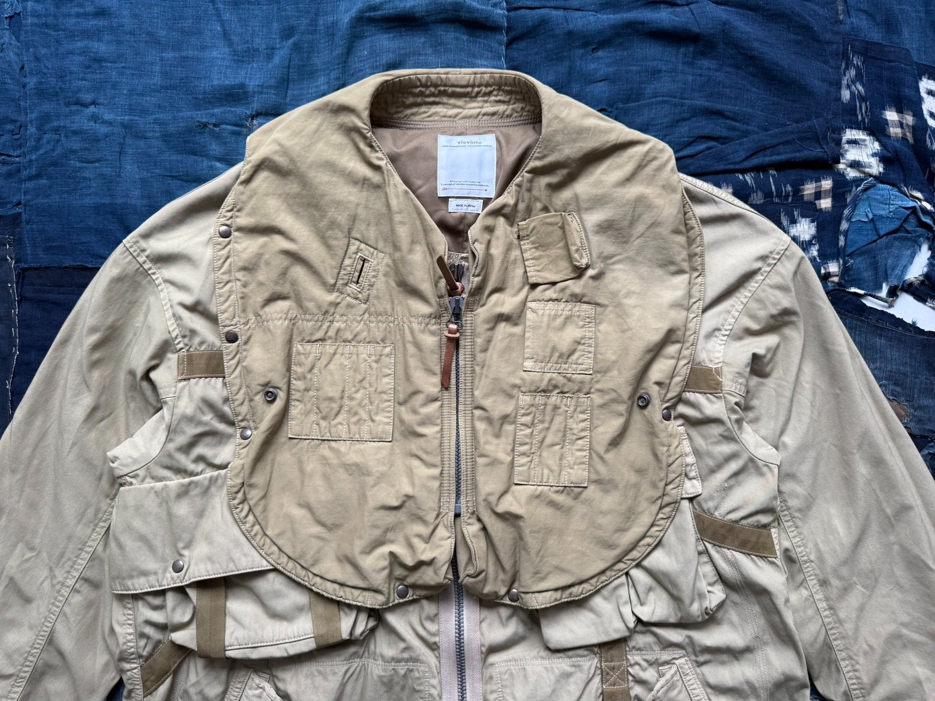 VISVIM 20AW Paratrooper Coat — back