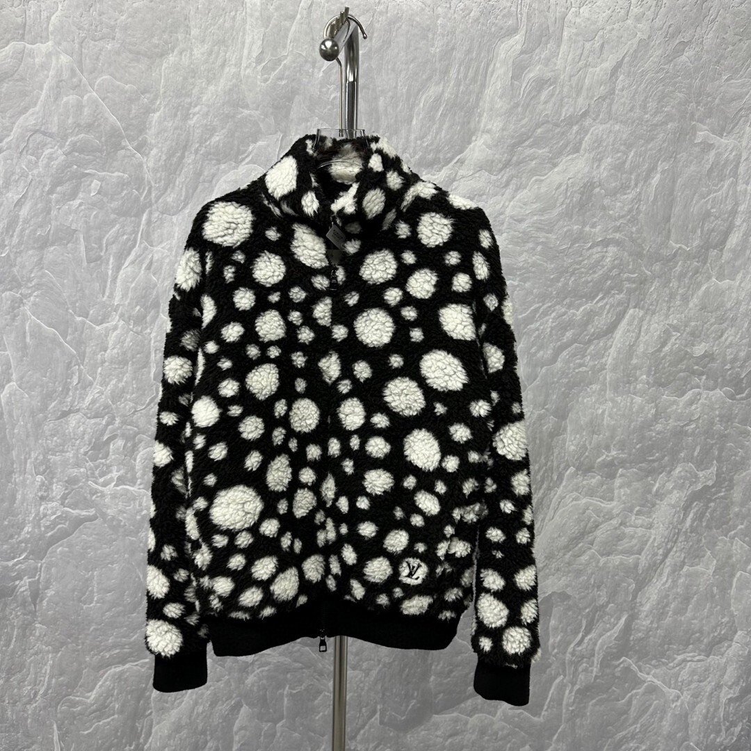 Louis Vuitton Yayoi Kusama Polka Dot Teddy Jacket