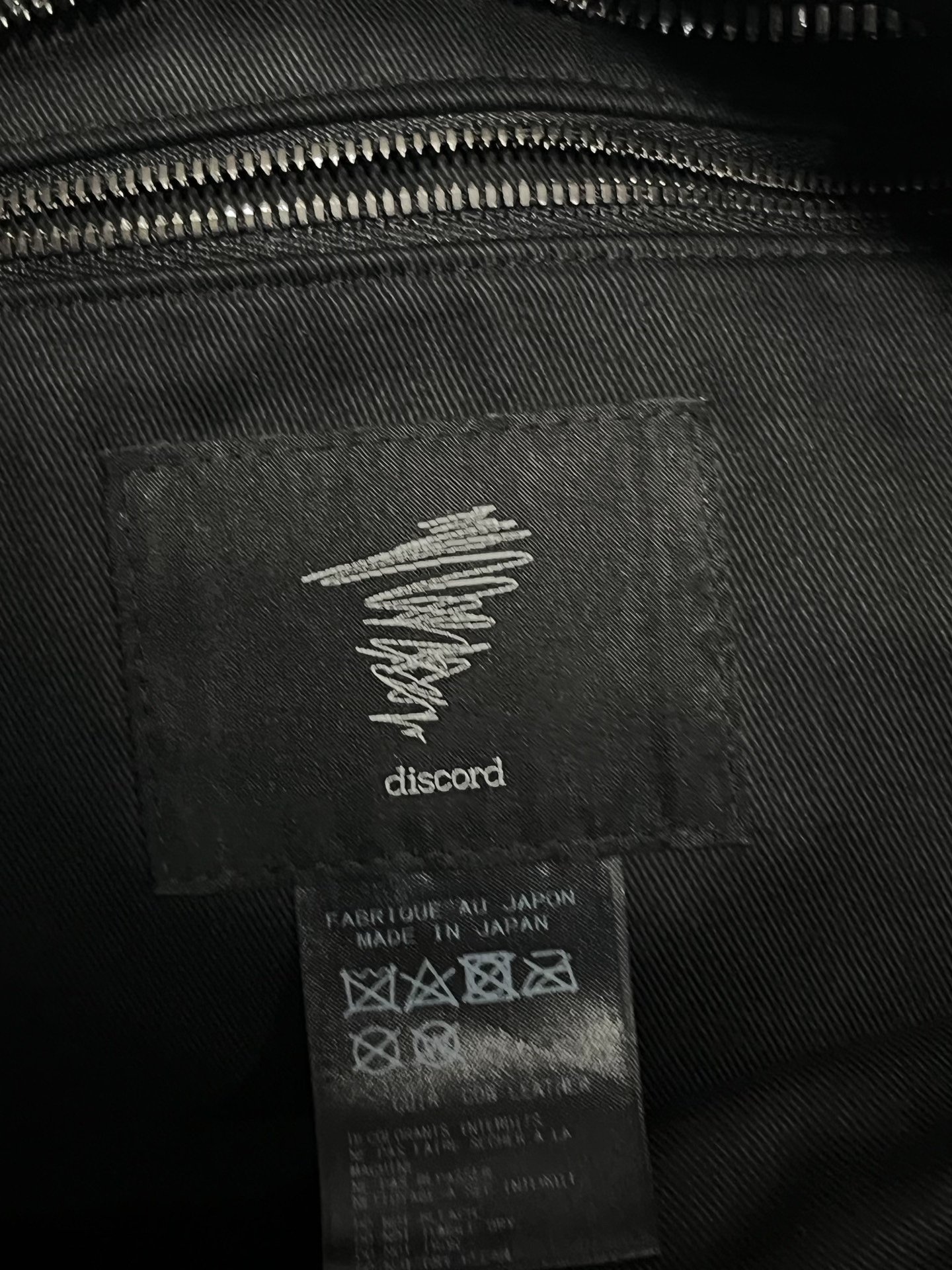 Yohji Yamamoto 25AW Large Cloud Bag — back
