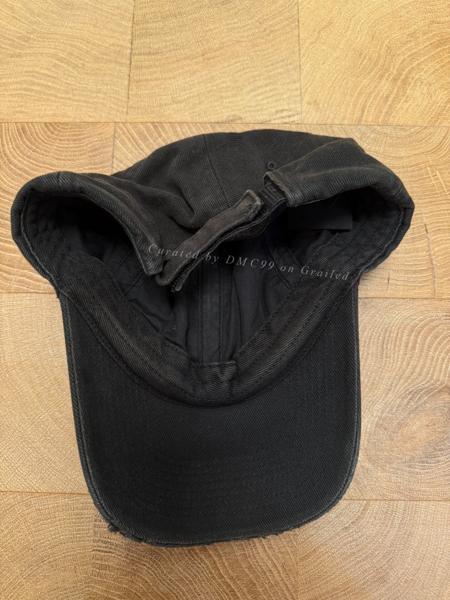Balenciaga Embroidered Baseball Cap — back
