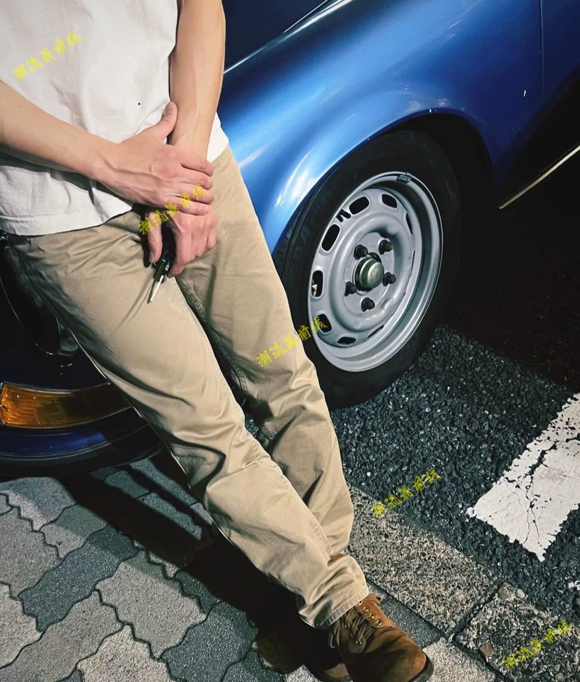 VISVIM 21SS g.cord FLUXUS 01 SLIM — label