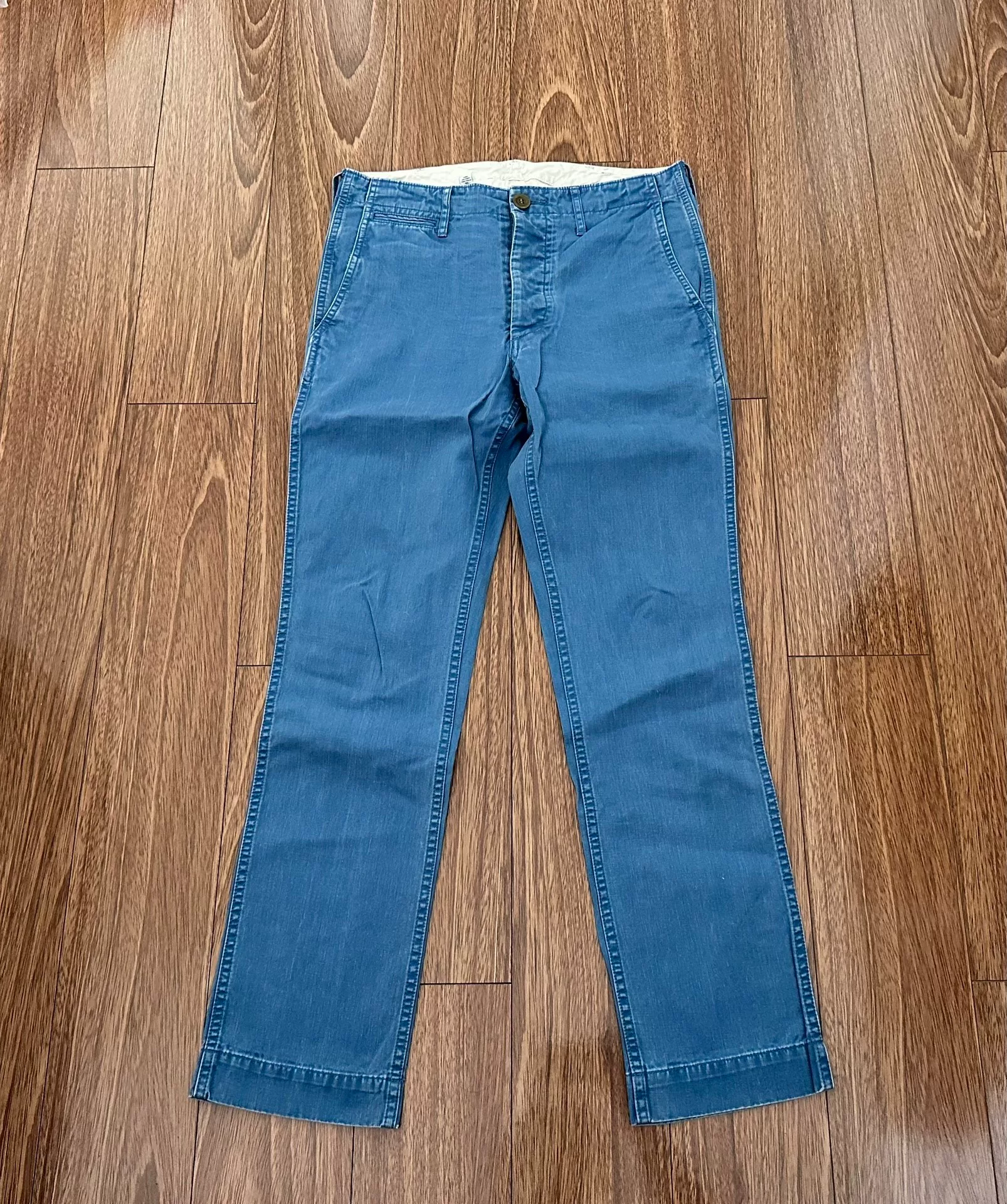 VISVIM Slim Chino DMGD Pants