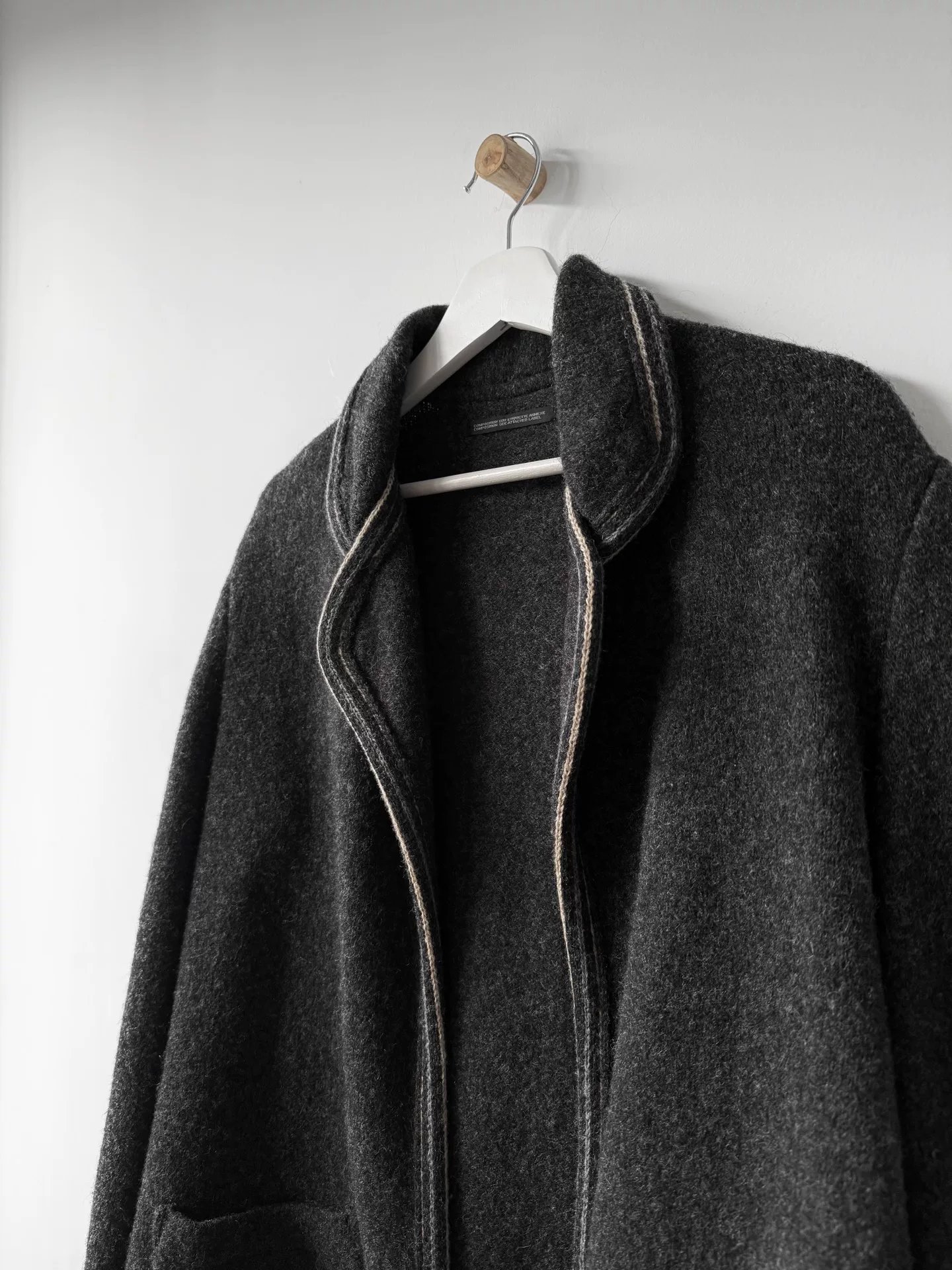 Yohji Yamamoto Y's 08AW Wool Jacket — front