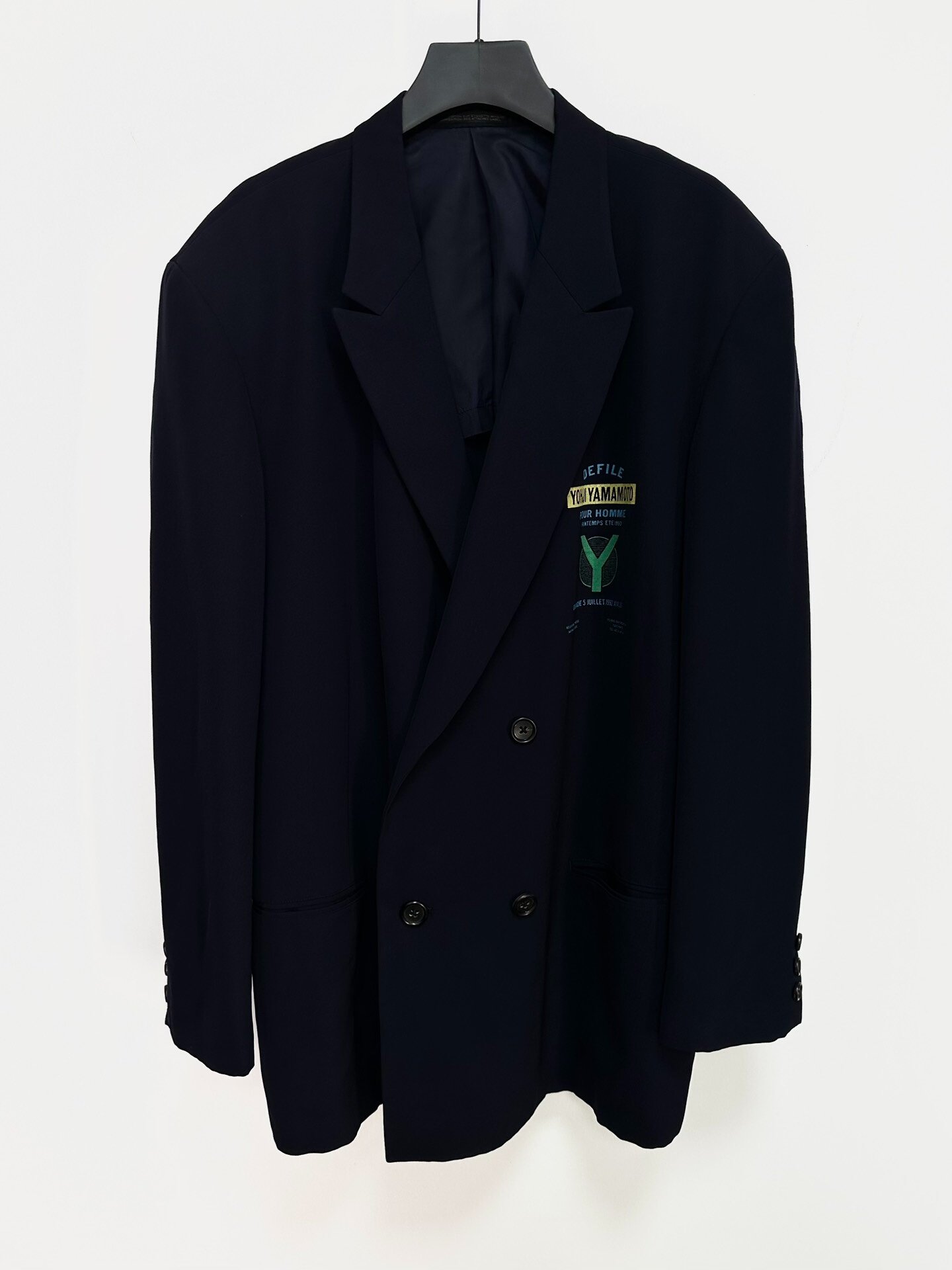 Yohji Yamamoto 93SS Double-Breasted Coat