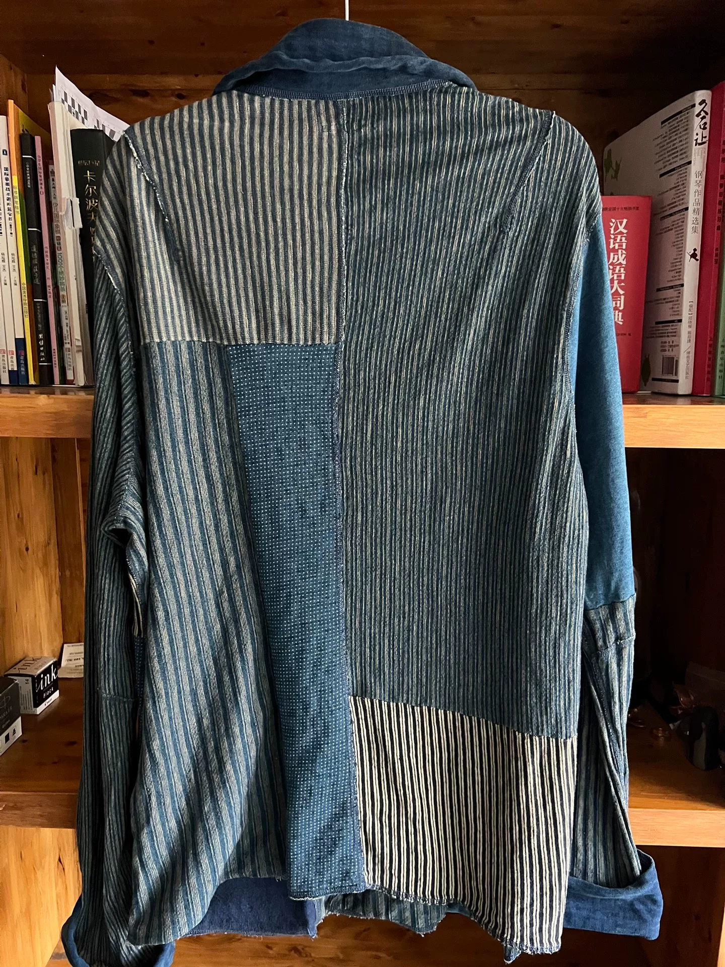Kapital Indigo Dyed Double-Breasted Jacket — back