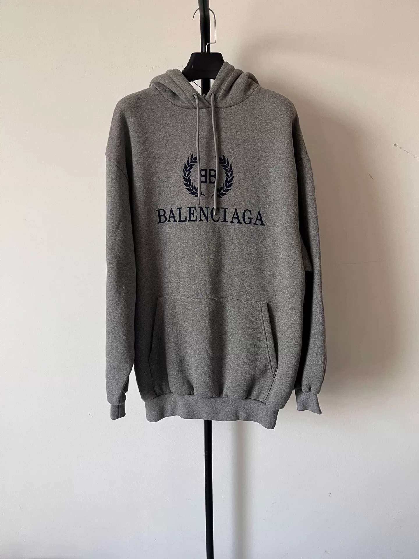 Balenciaga BB Wheat Ear Print Hoodie
