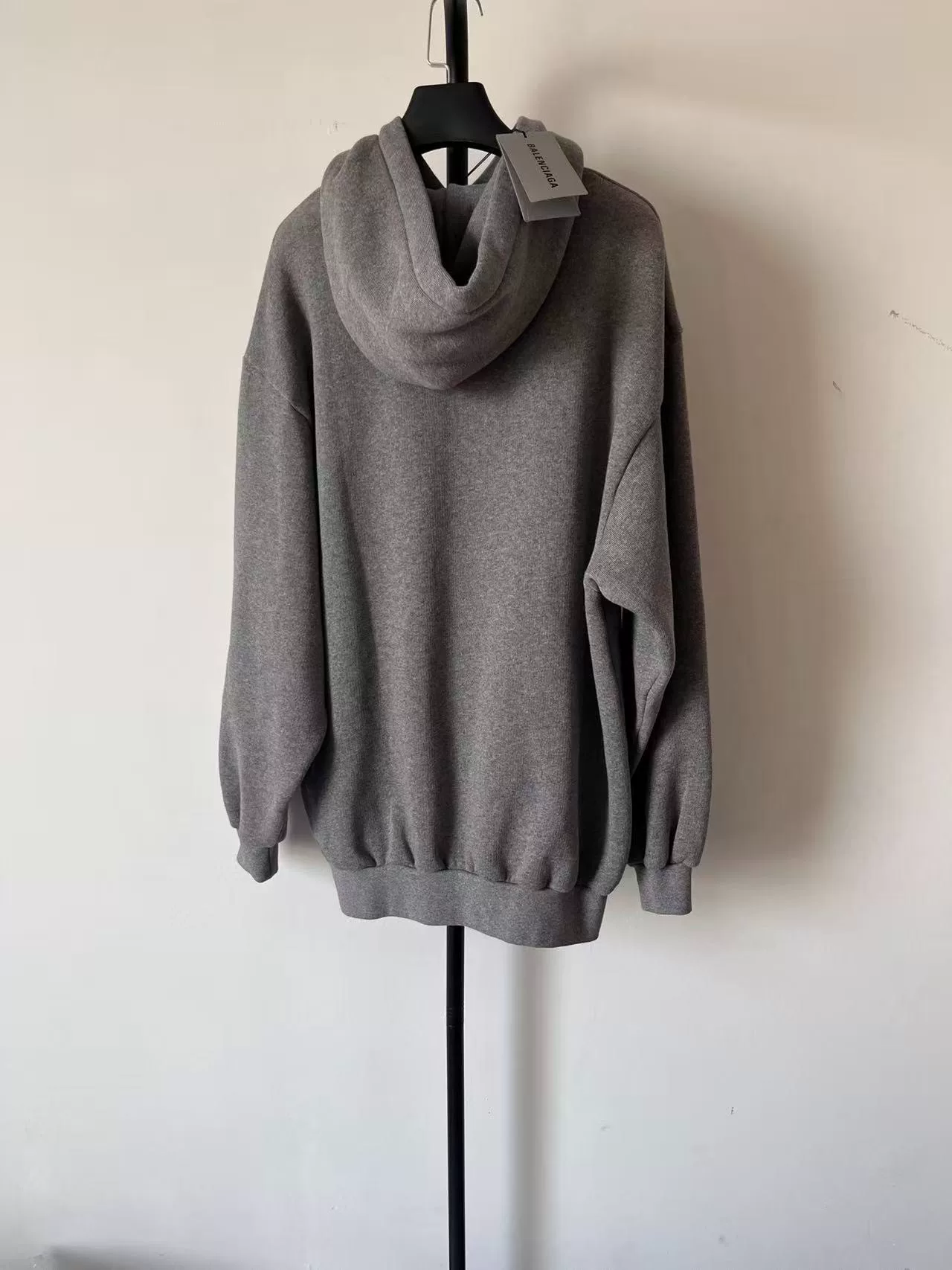 Balenciaga BB Wheat Ear Print Hoodie — front