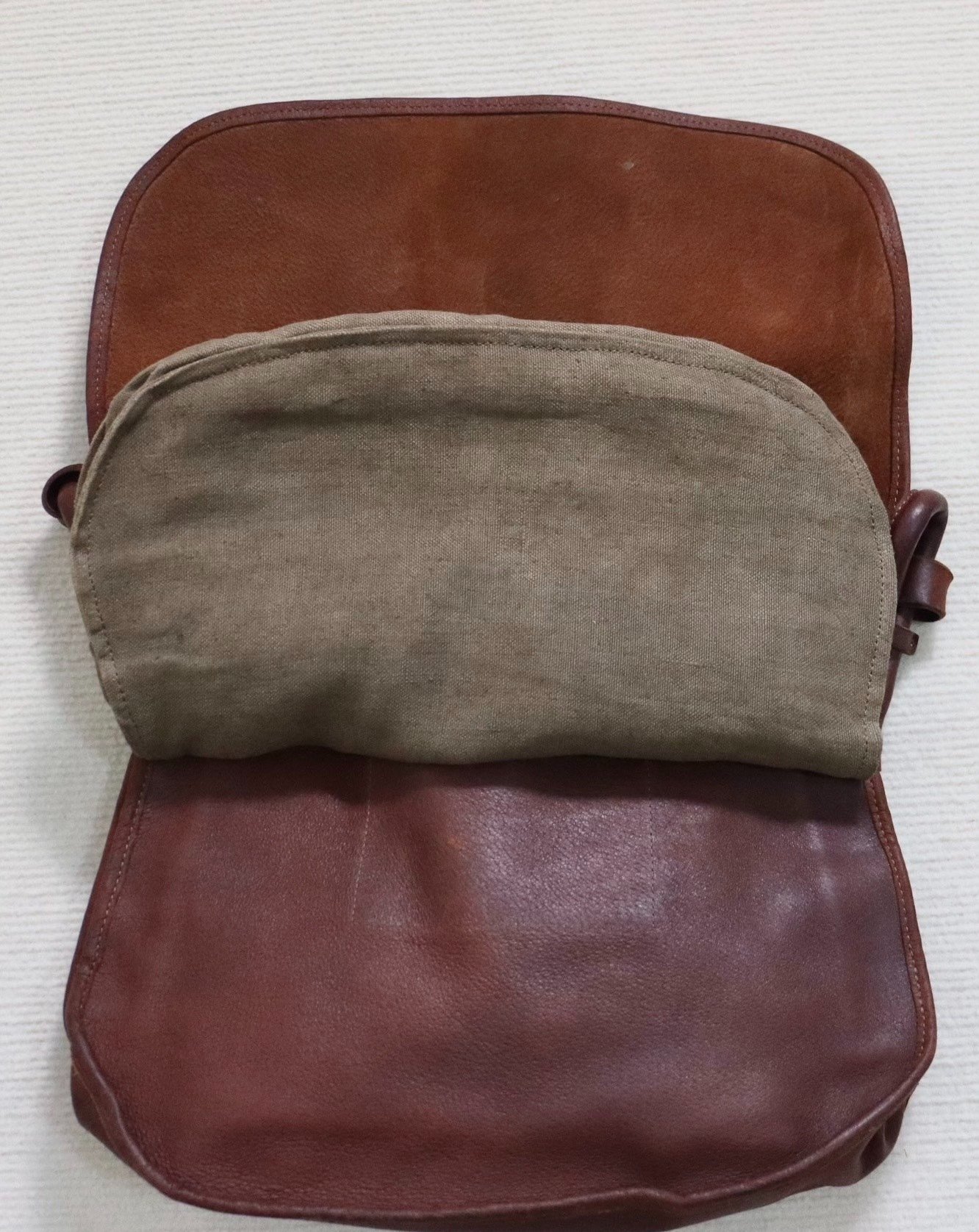 Maison Margiela 14 Camel Leather Crossbody — back