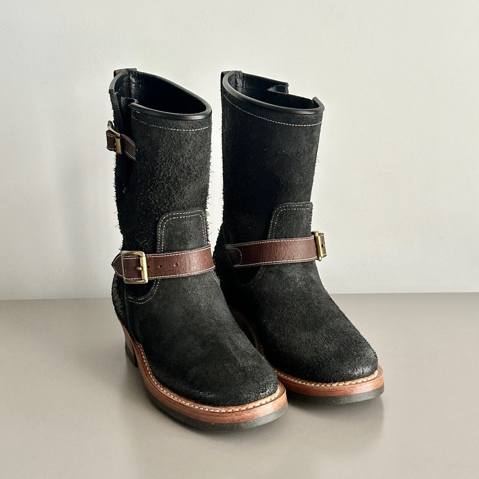 Clinch x Spiral 1940s Engineer Boot — detail