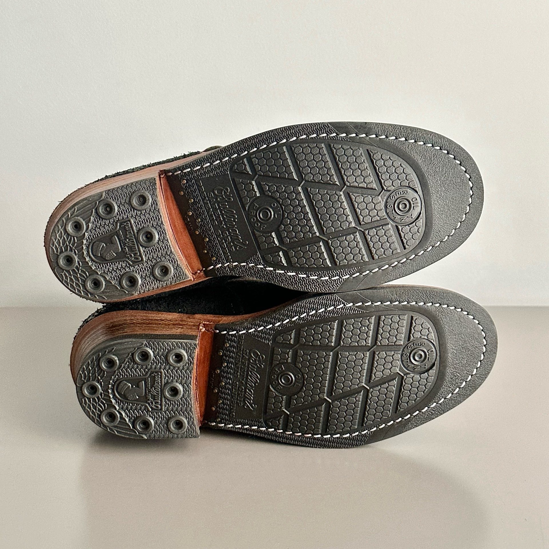 Clinch x Spiral 1940s Engineer Boot — back