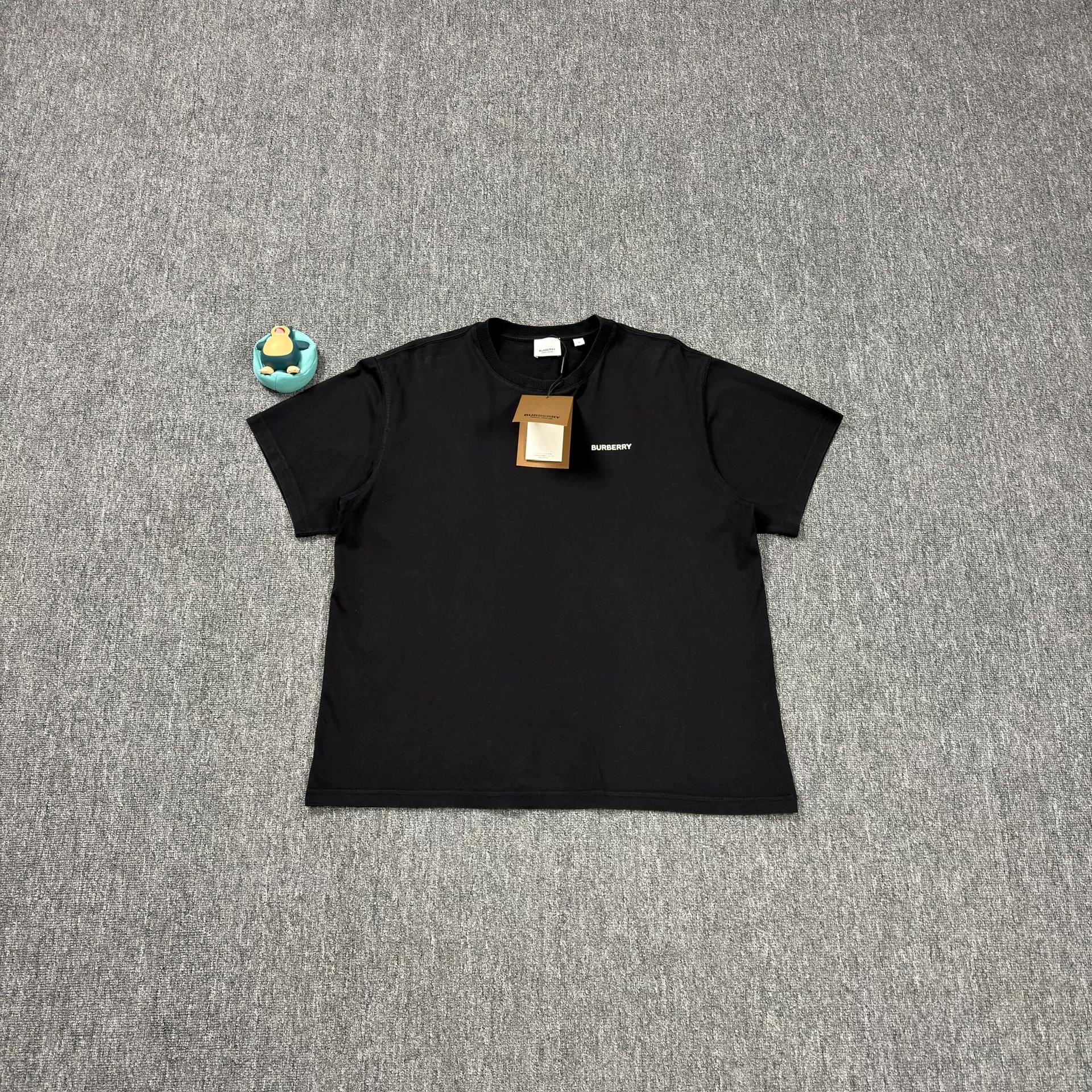 Burberry Black Logo Short-Sleeve T-Shirt