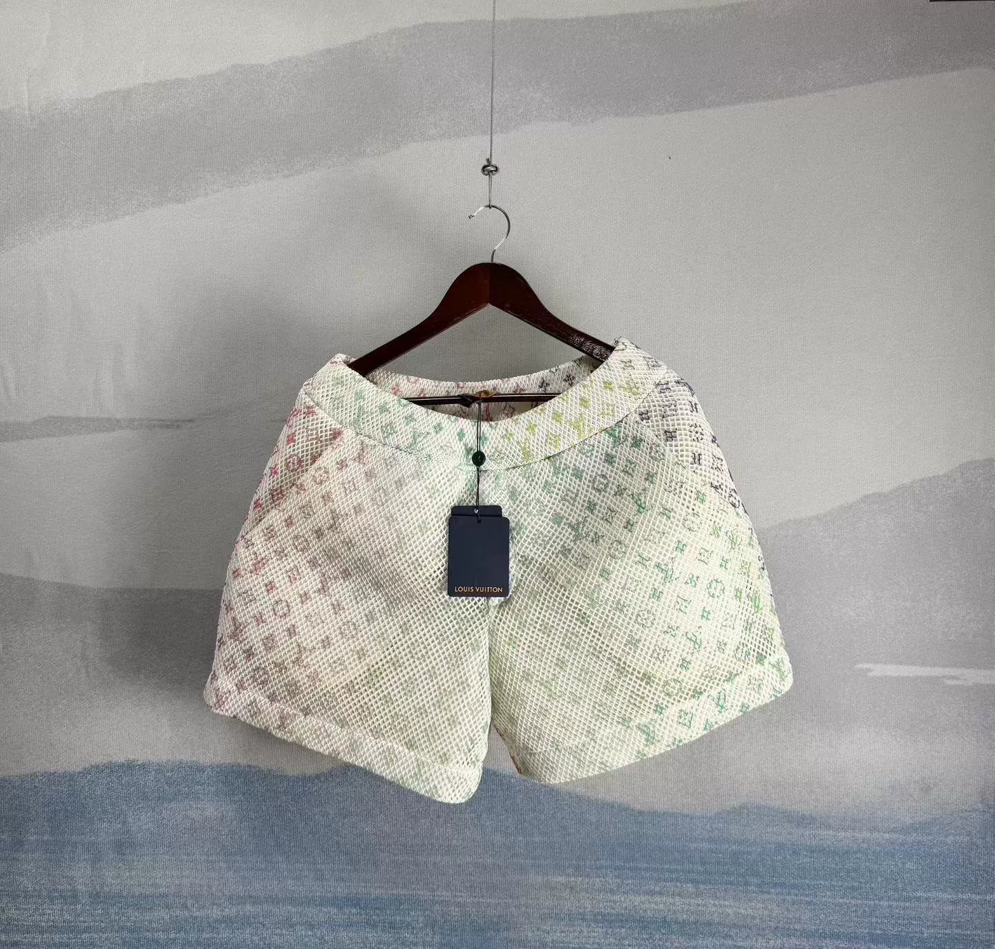 Louis Vuitton Gradient Monogram Organza Shorts