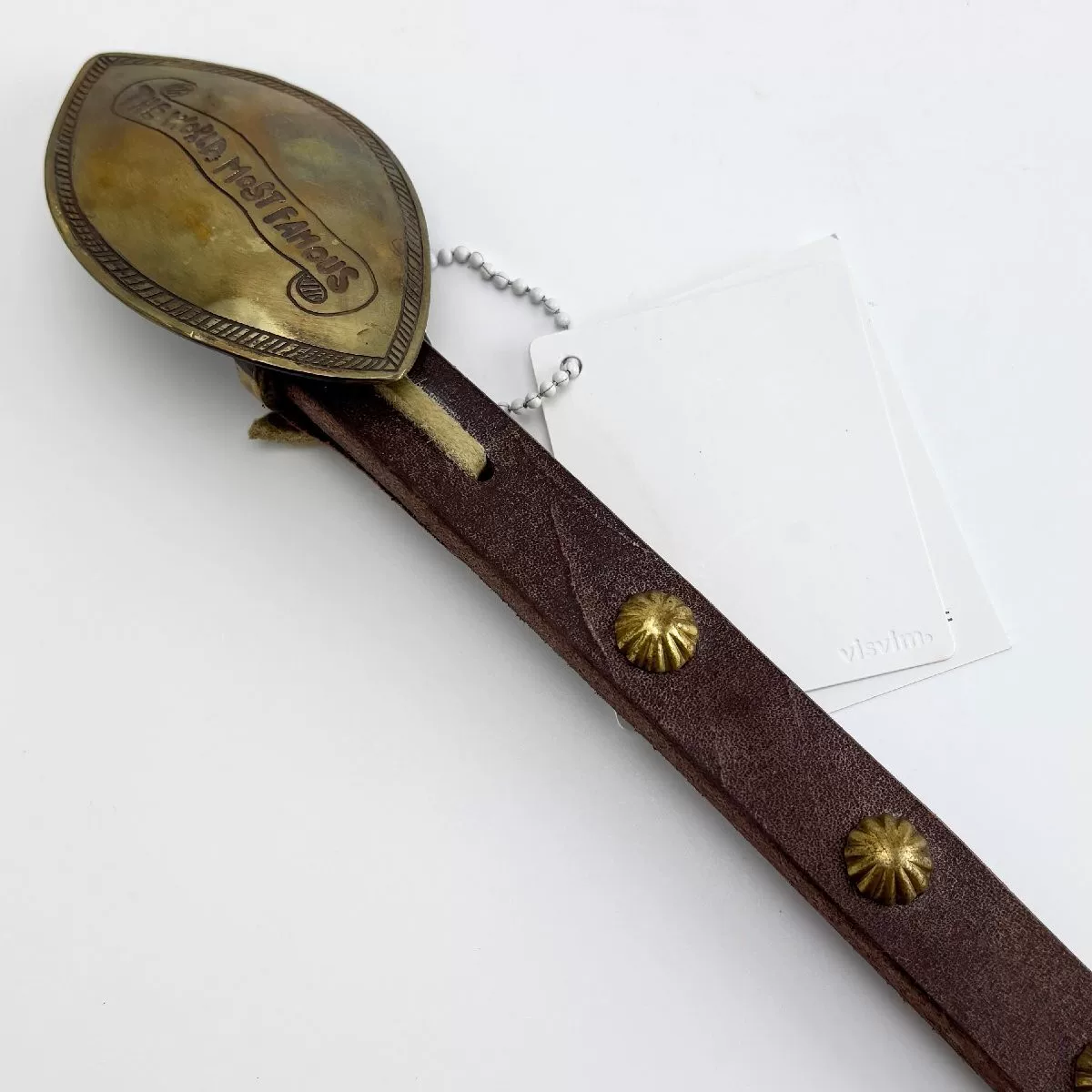 visvim 14aw CONCHO BELT (S) — front