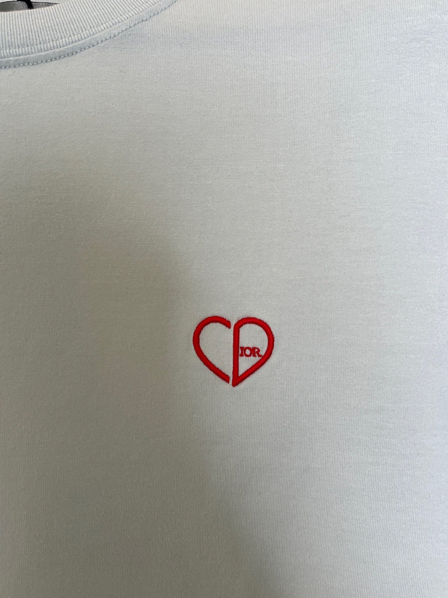 Dior Valentine's Limited Short Sleeve Tee — detail