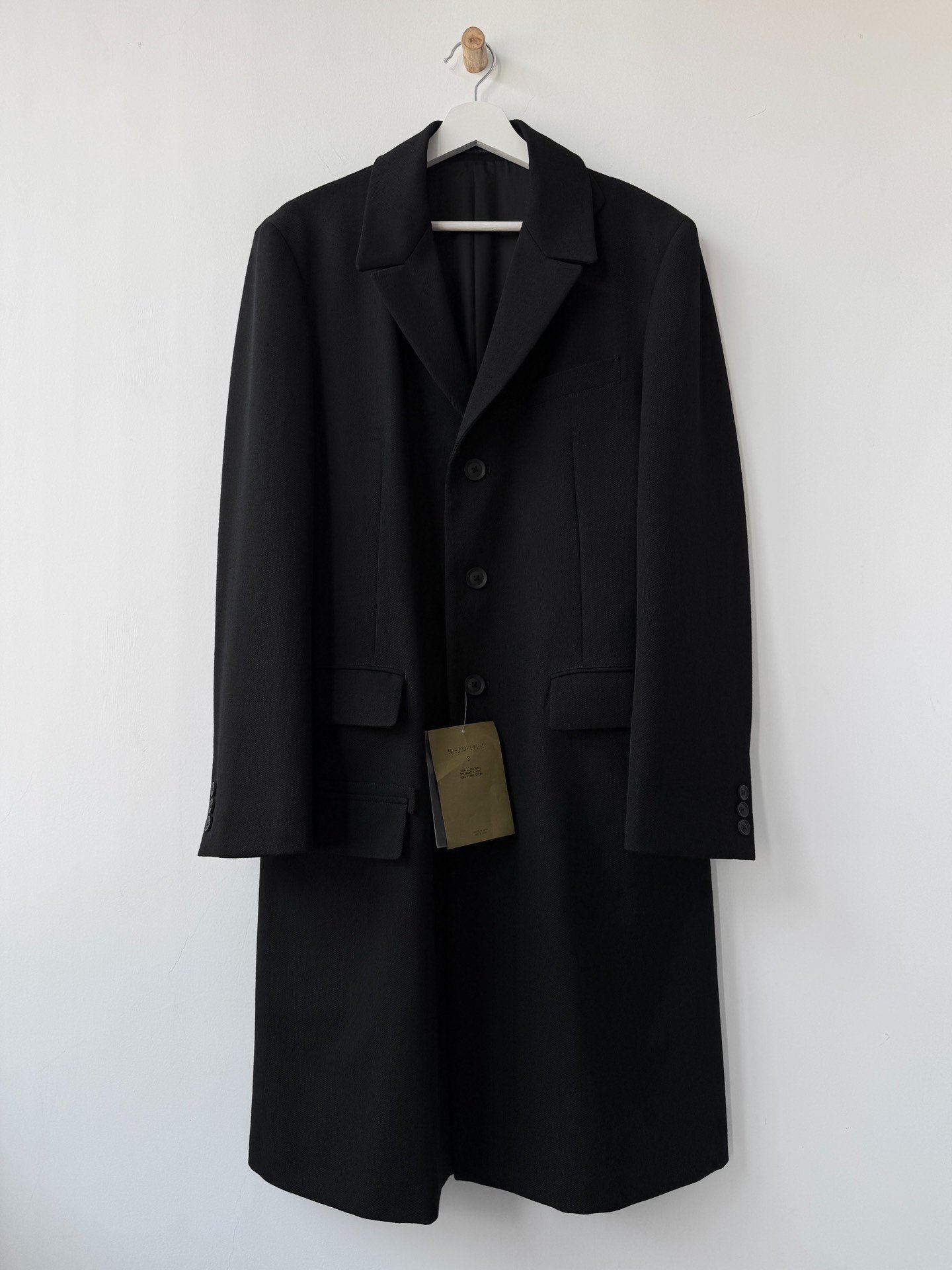Yohji Yamamoto 25SS Doctor's Jacket