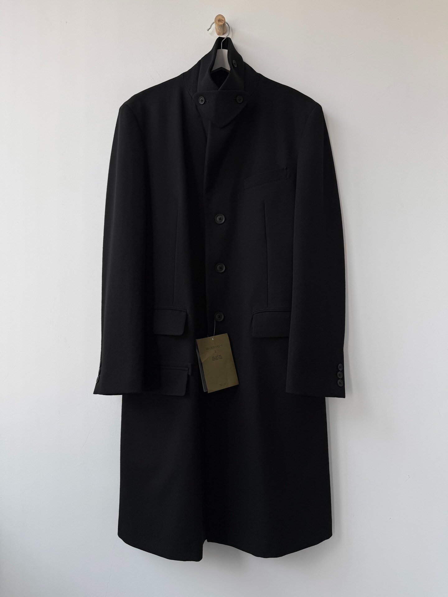 Yohji Yamamoto 25SS Doctor's Jacket — back