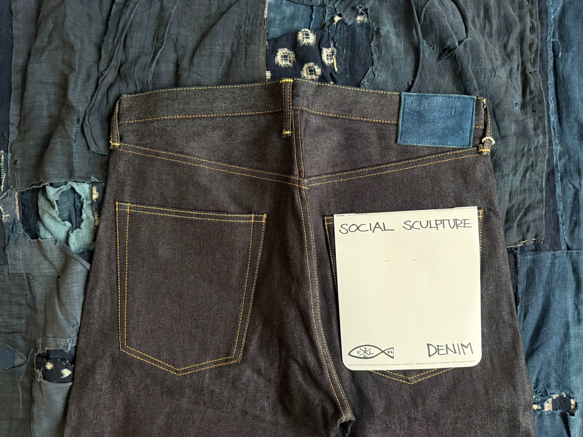 VISVIM 26SS SOCIAL SCULPTURE 01 NARROW — back
