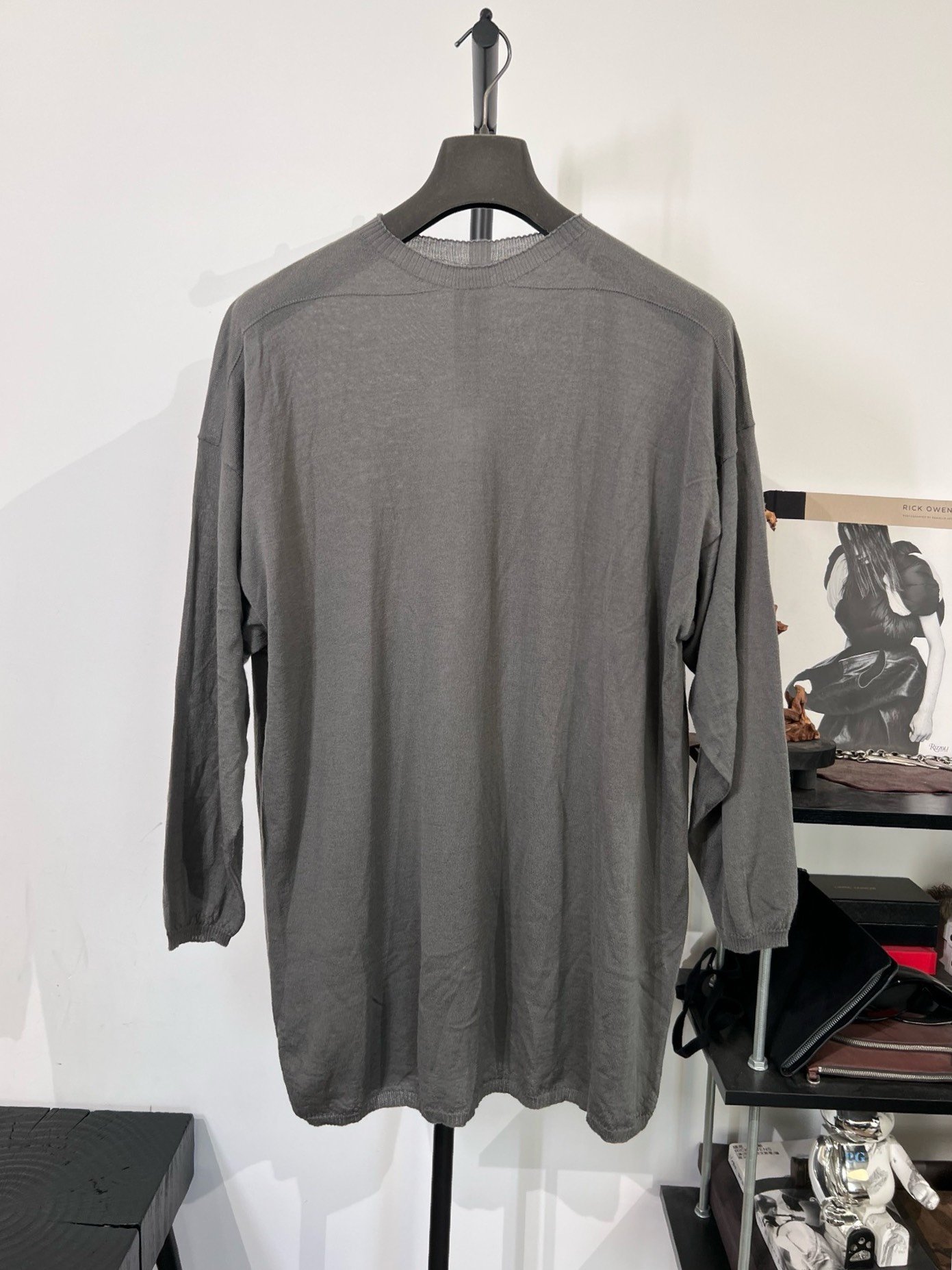 Rick Owens Main Line Oversized Wool Sweater
