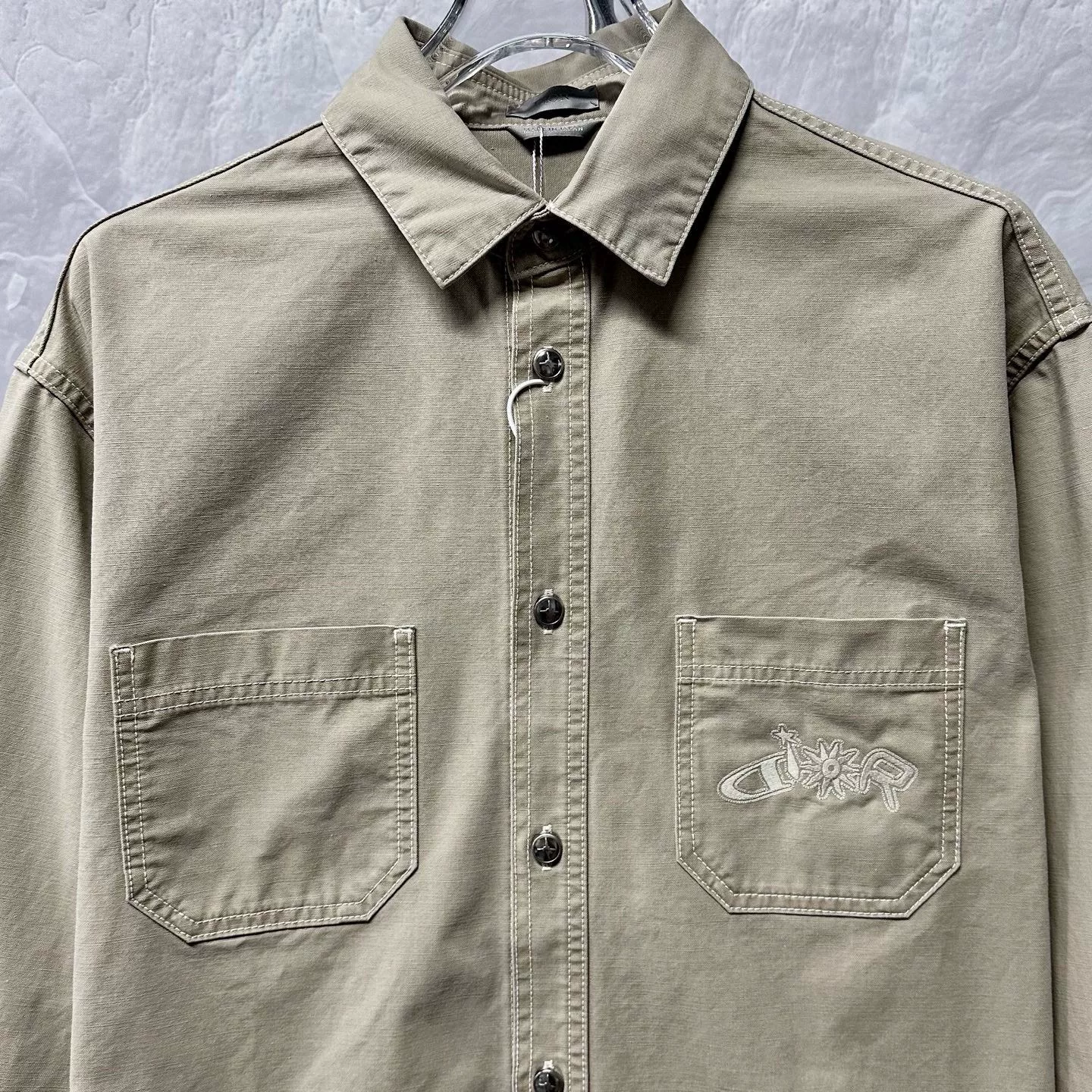 Dior x Lewis Hamilton Embroidered Shirt — front