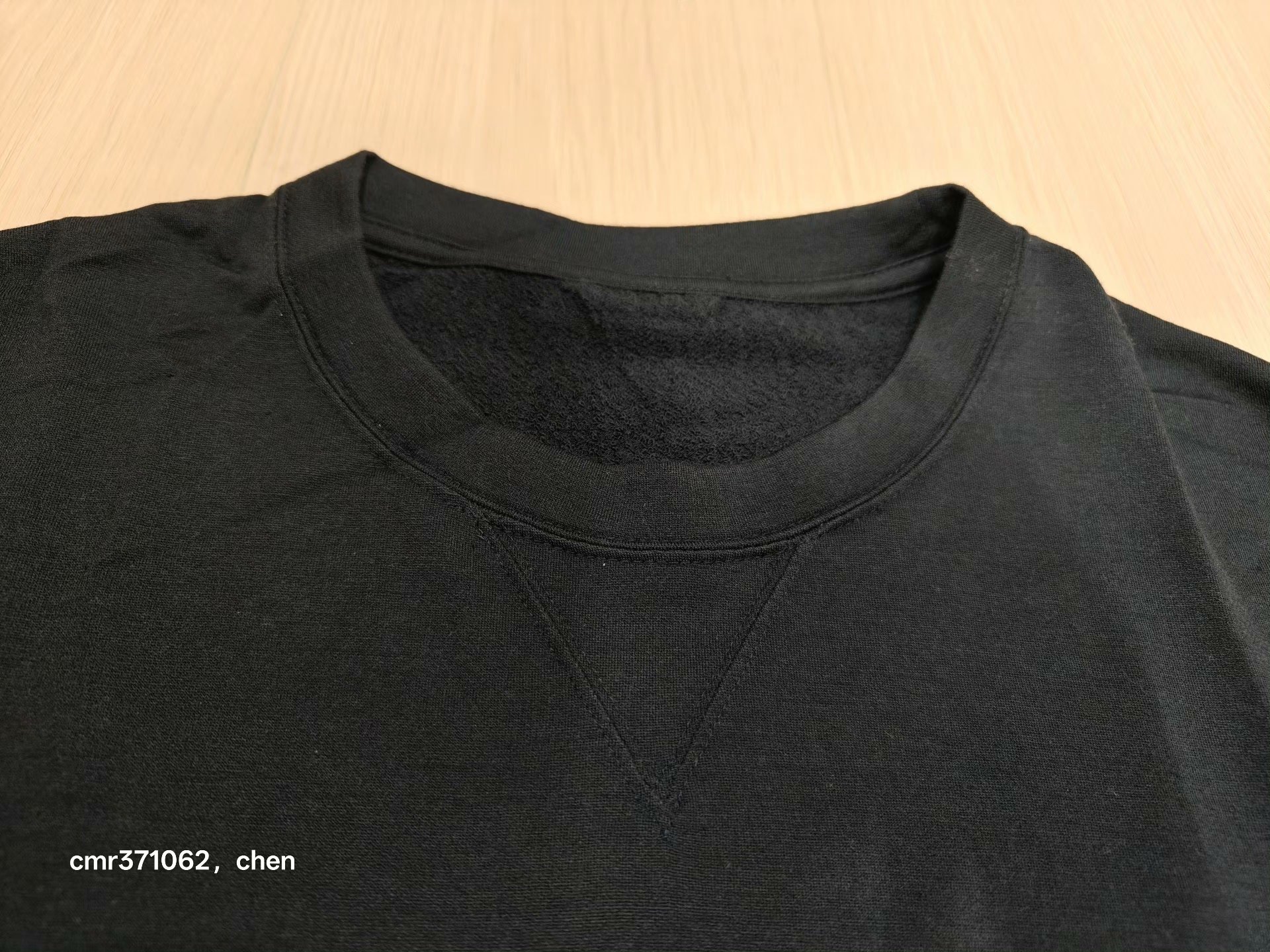 visvim vs amplus 3/4 sweat superfine — back