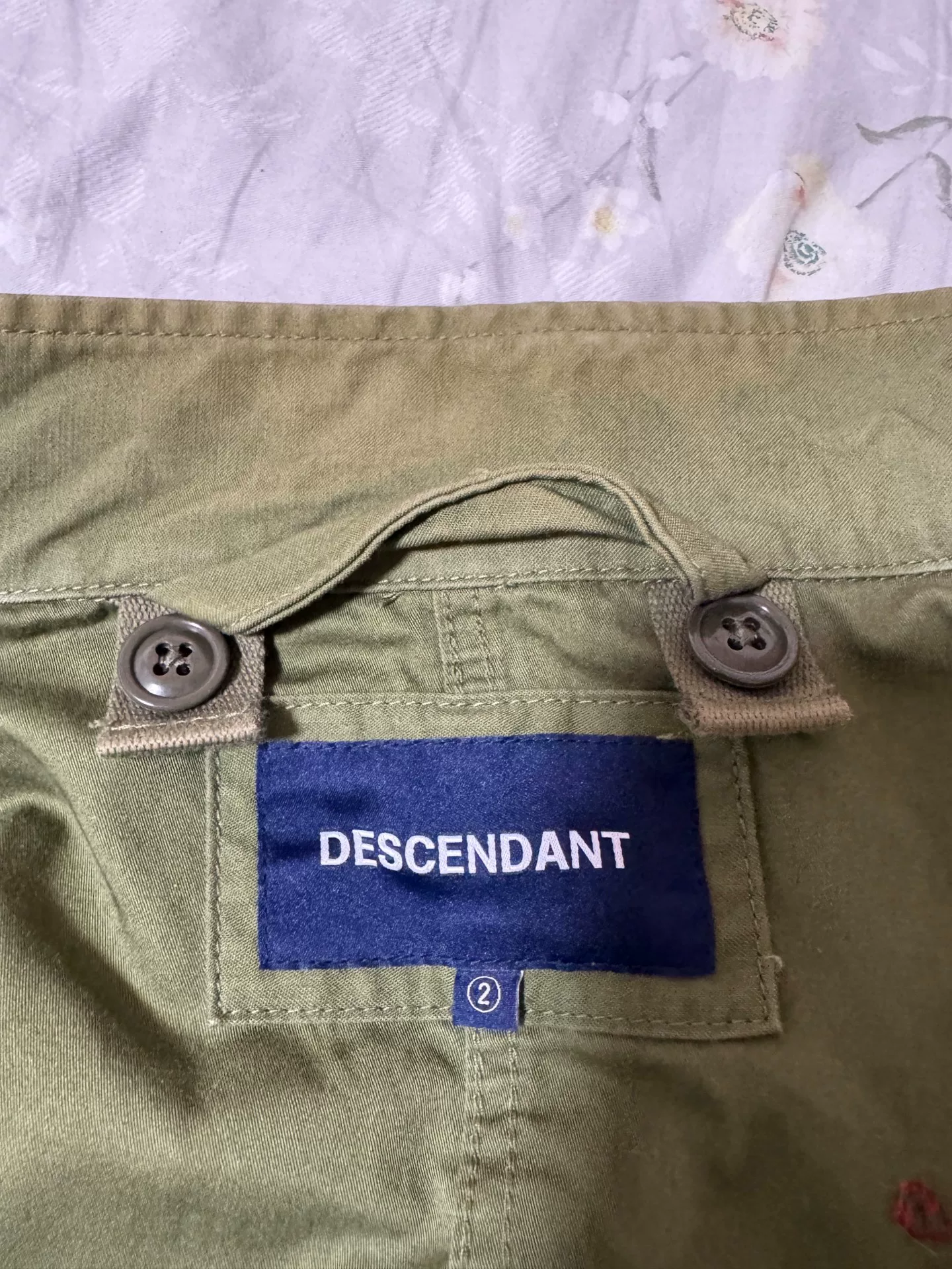 Madness x Descendant 17SS Jacket — detail