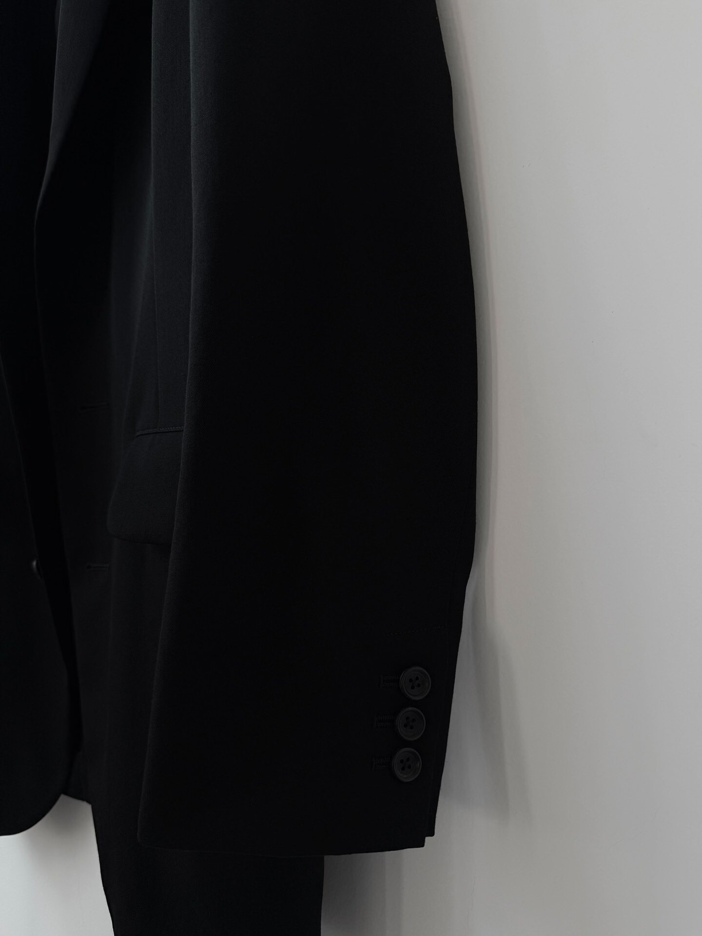Yohji Yamamoto 25SS Military Suit Jacket — label