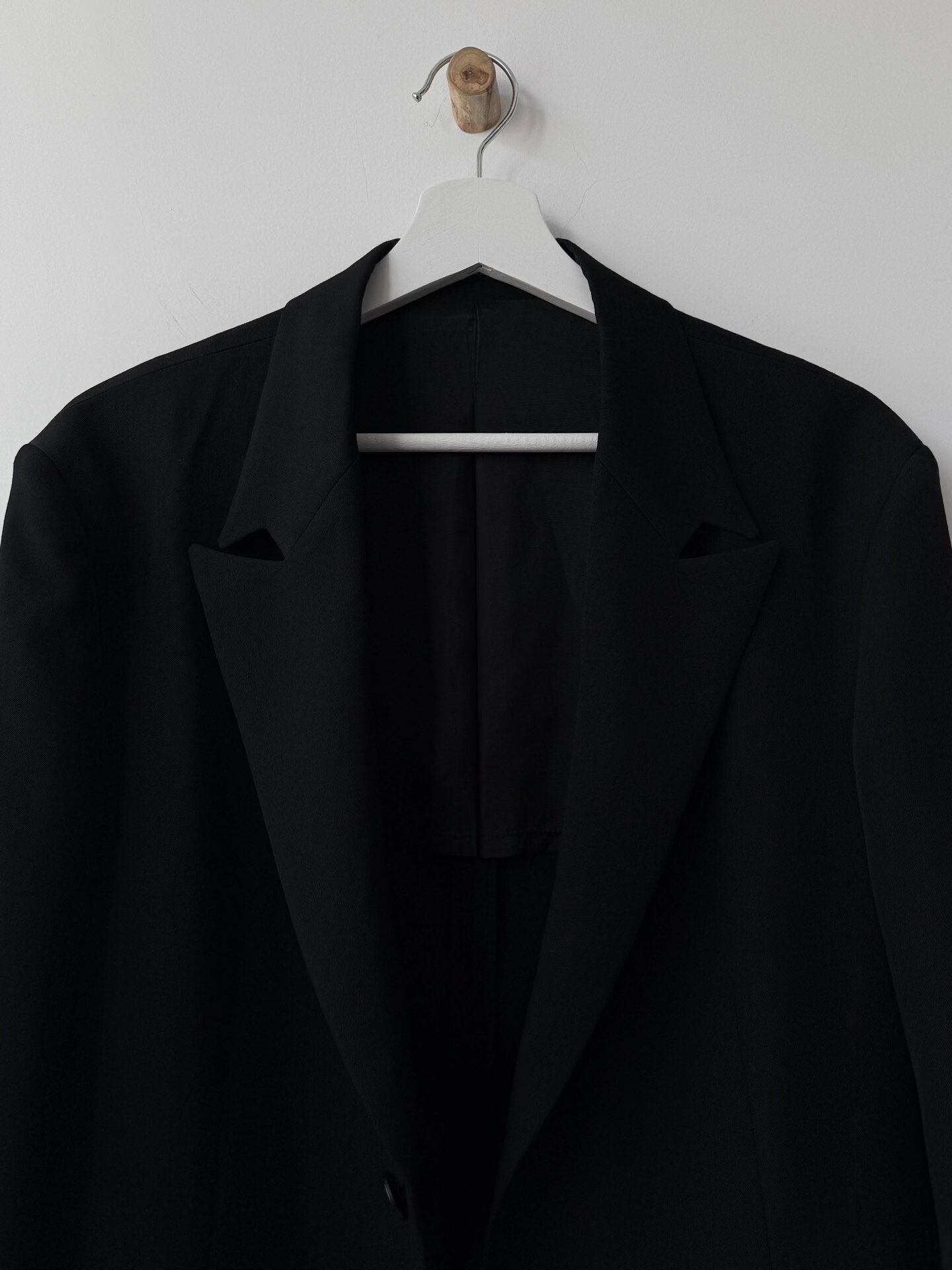 Yohji Yamamoto 25SS Military Suit Jacket — detail